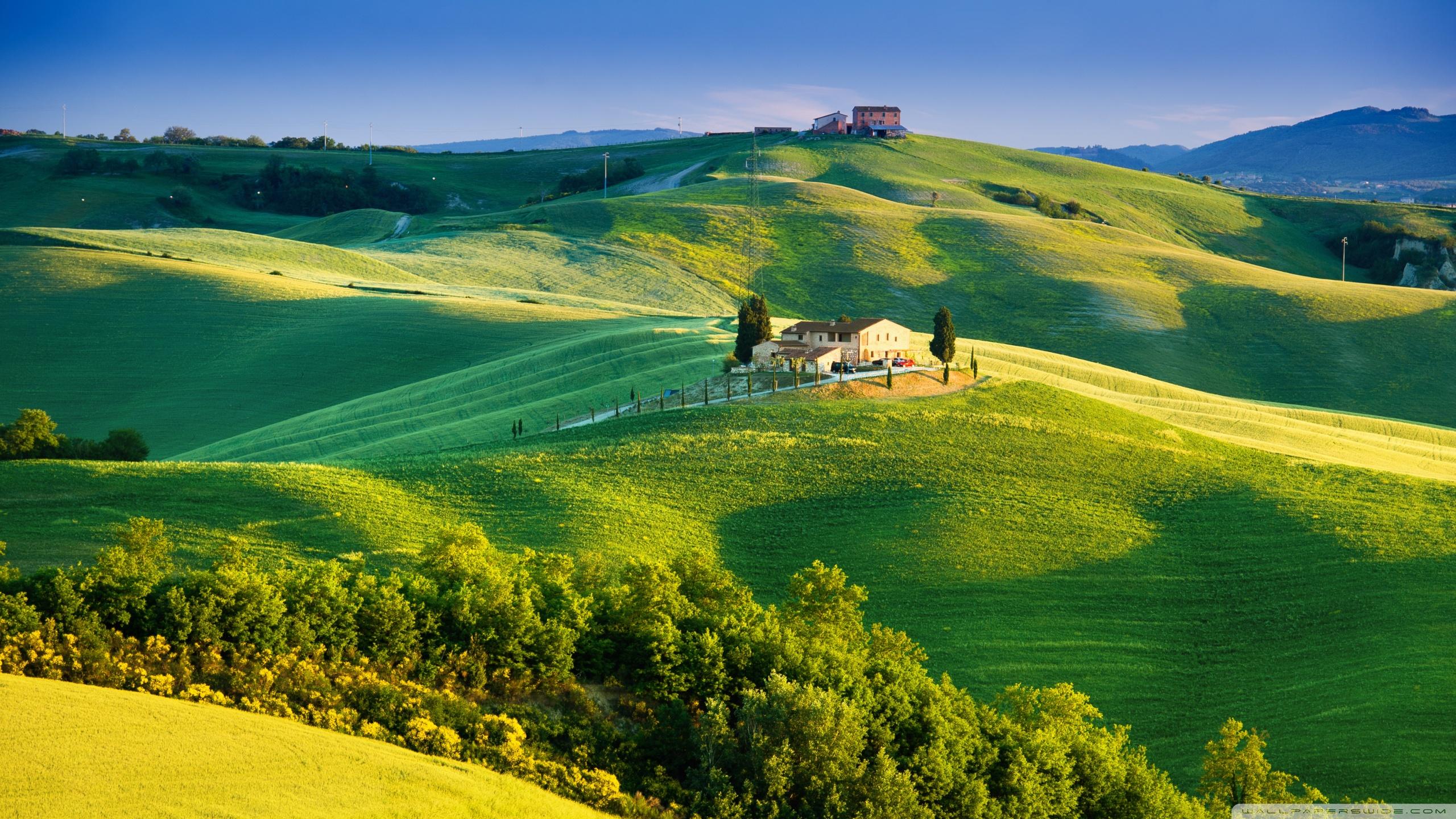 2560x1440 Beautiful Tuscany Landscape Ultra HD Desktop Background Wallpaper for 4K UHD TV : Multi Display, Dual Monitor : Tablet