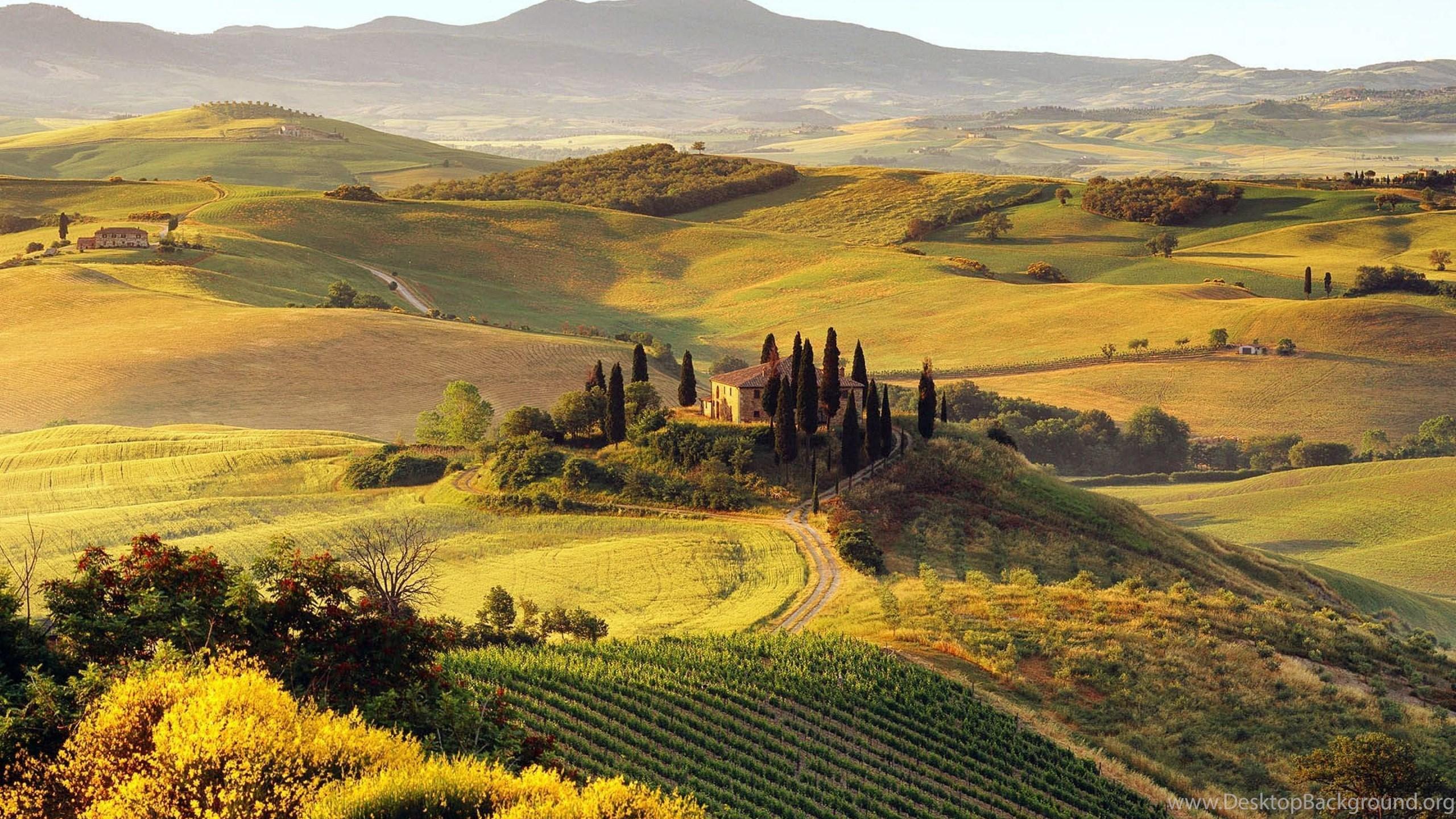 2560x1440 Daily Wallpaper: Tuscany, Italy Desktop Background