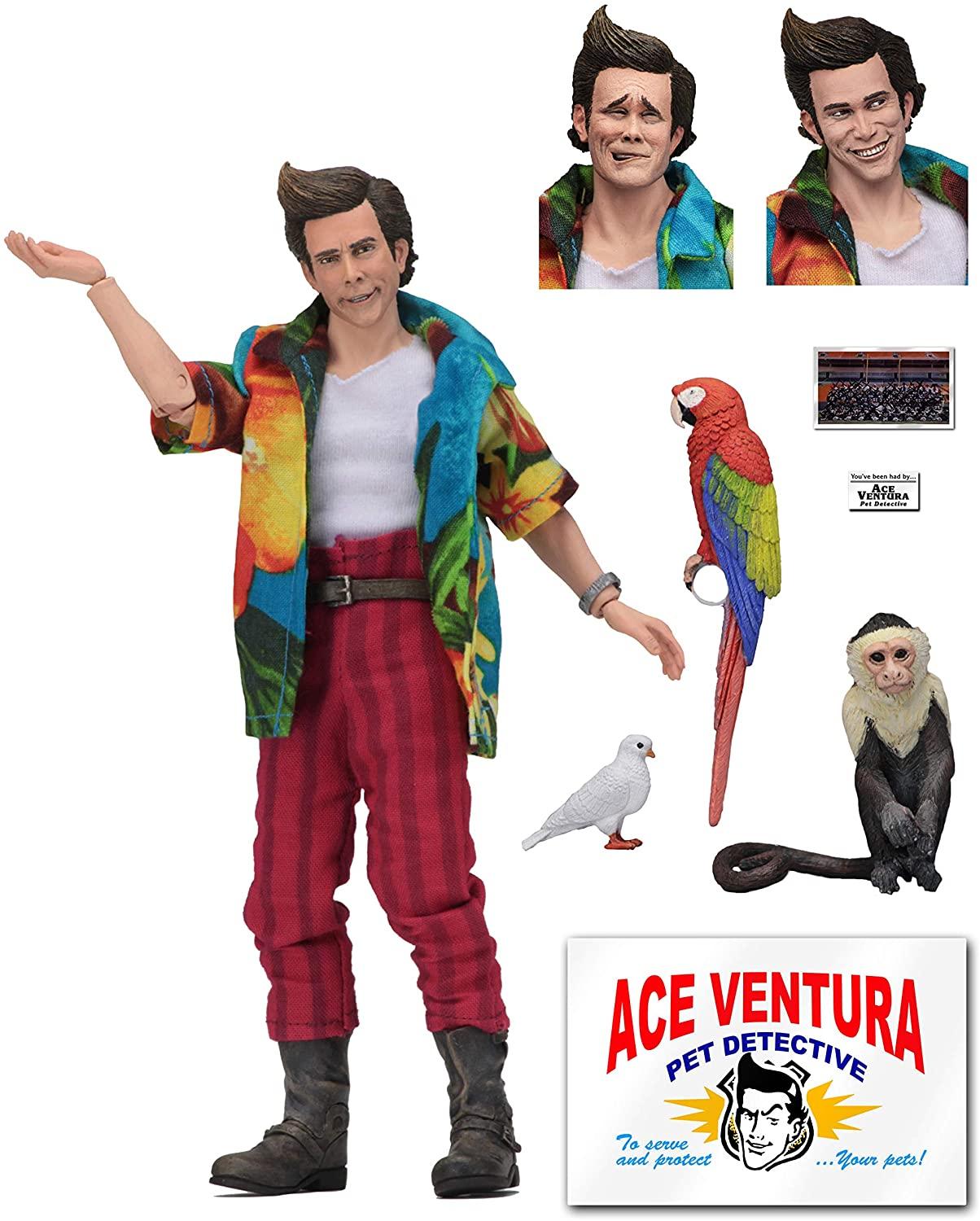 1204x1500 NECA Ace Ventura: Pet Detective Clothed Action Figure Ventura : Toys & Games