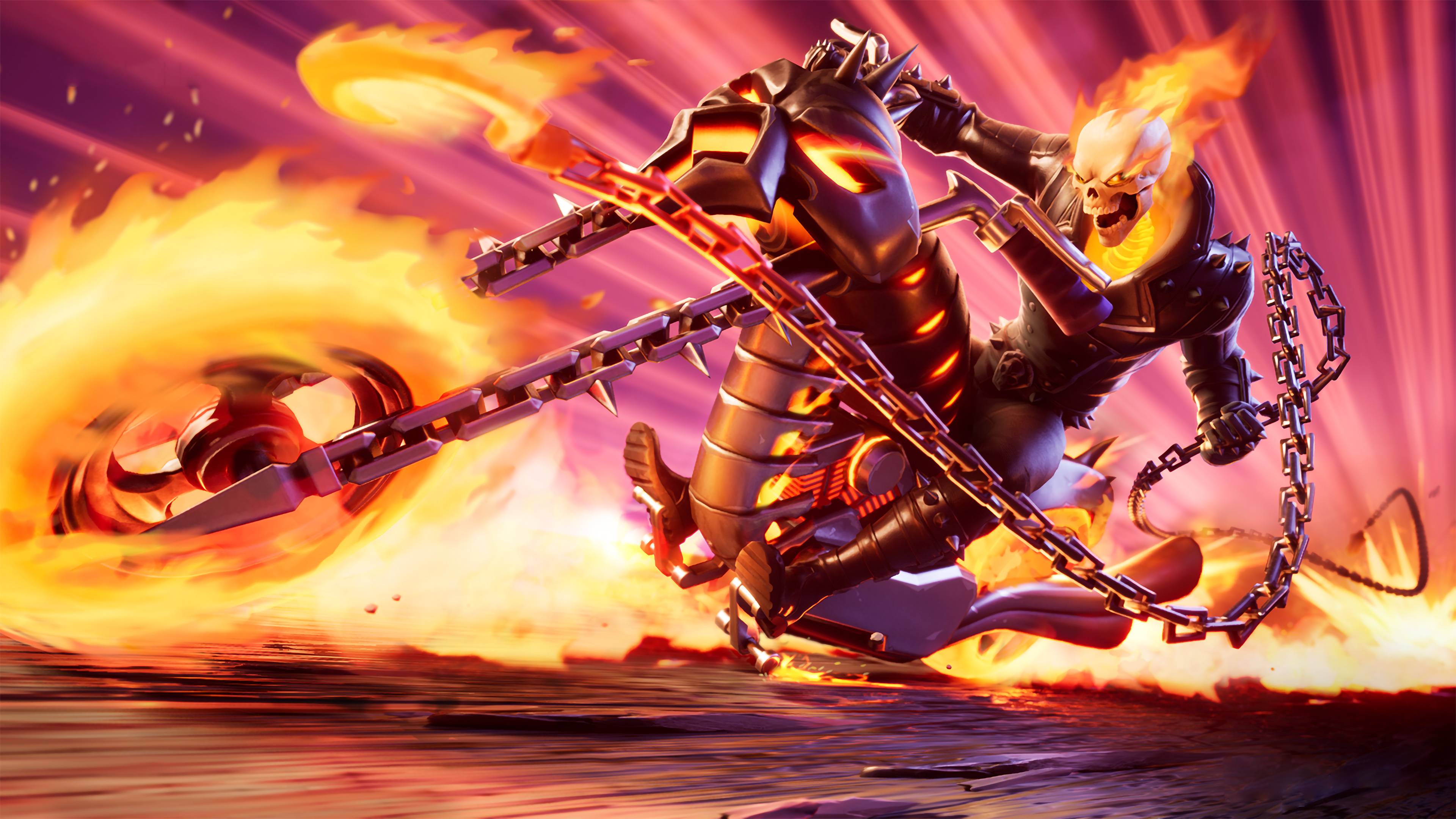 3840x2160 Popular Ghost Rider HD Wallpaper