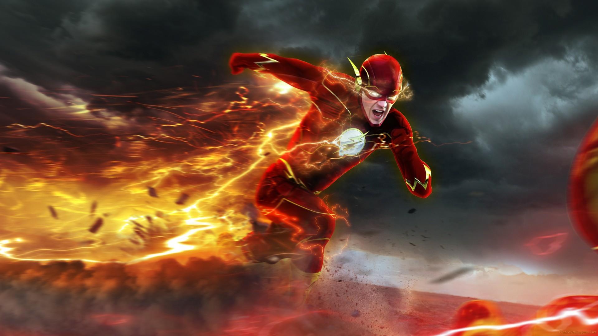 1920x1080 The Flash Zoom