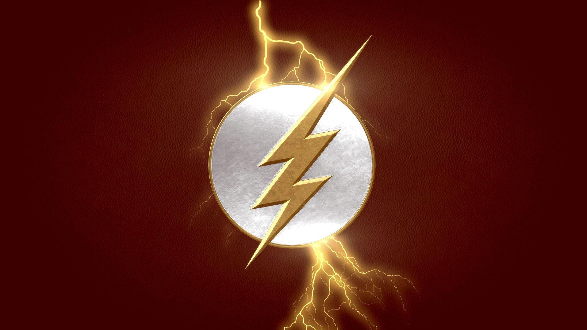 1920x1080 Hd Wallpaper Barry Allen The Flash Computer Wallpaper Symbol With Lightning