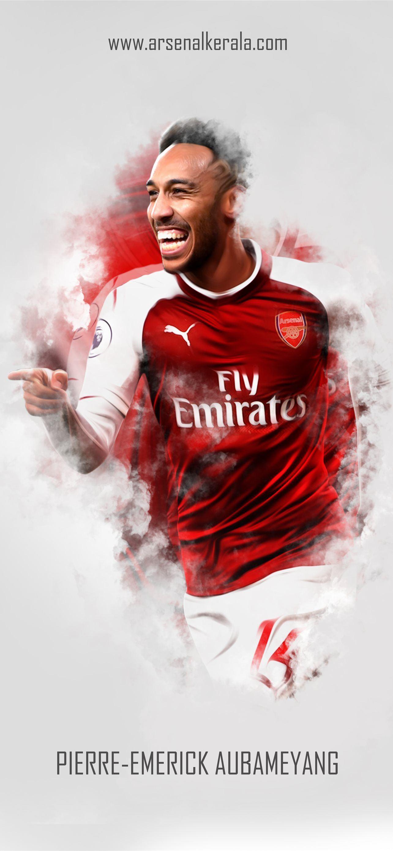 1284x2778 aubameyang arsenal iPhone Wallpaper Free Download