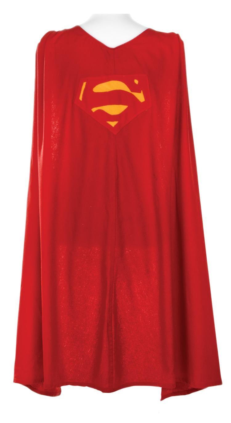 750x1374 The Superman Super Site 2017: Vintage George Reeves Superman Cape & Belt Buckle Head to Auction. Superman cape, Superman, Superman photo