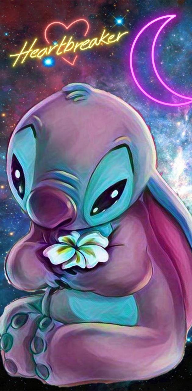 630x1280 Cute Stitch wallpaper
