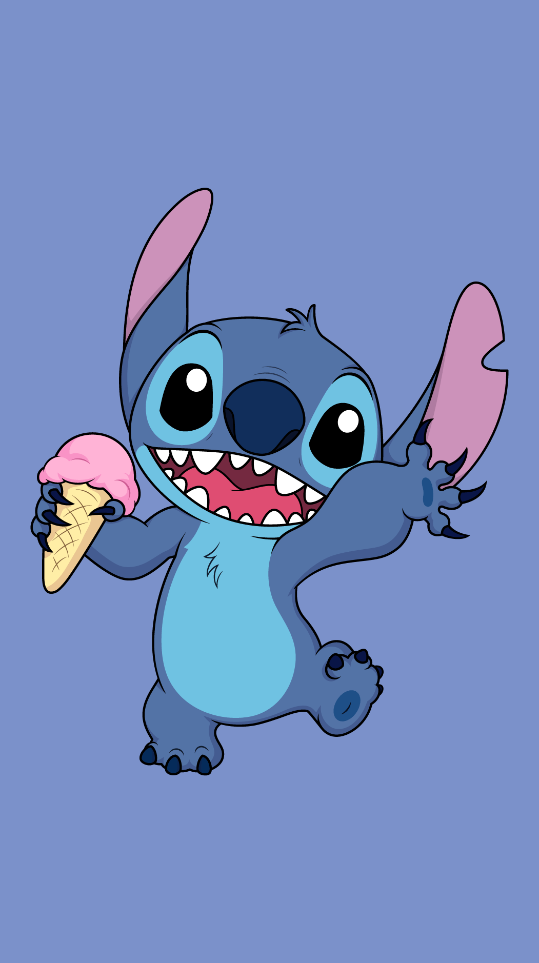 Kawaii stitch wallpaper by AestheticThings - Download on ZEDGE™