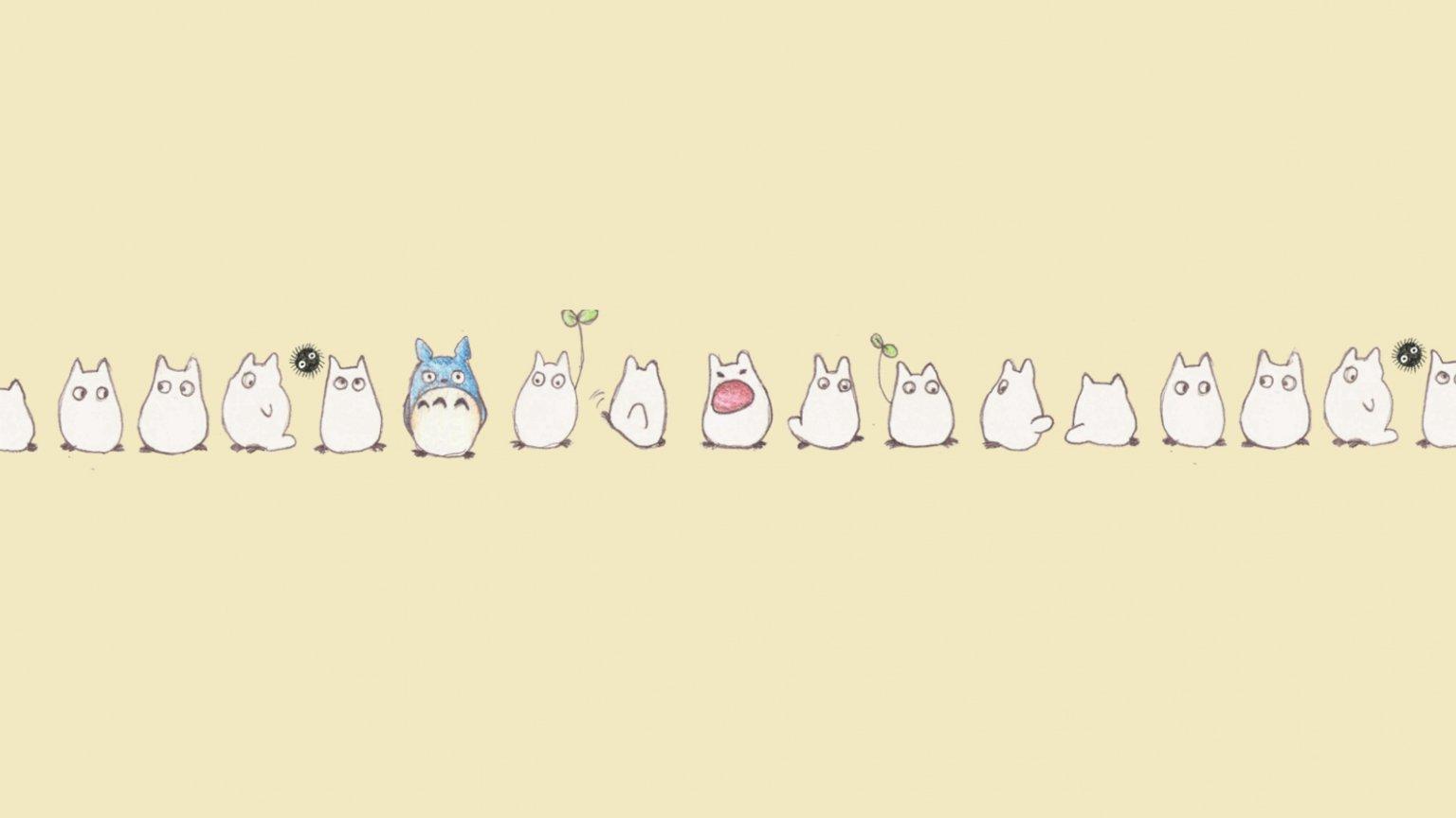 1536x864 Totoro Desktop Wallpaper