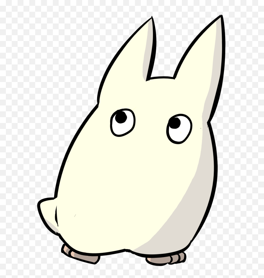 900x949 Totoro White Bunny Png Clipart Totoro Png, Totoro Transparent transparent png image