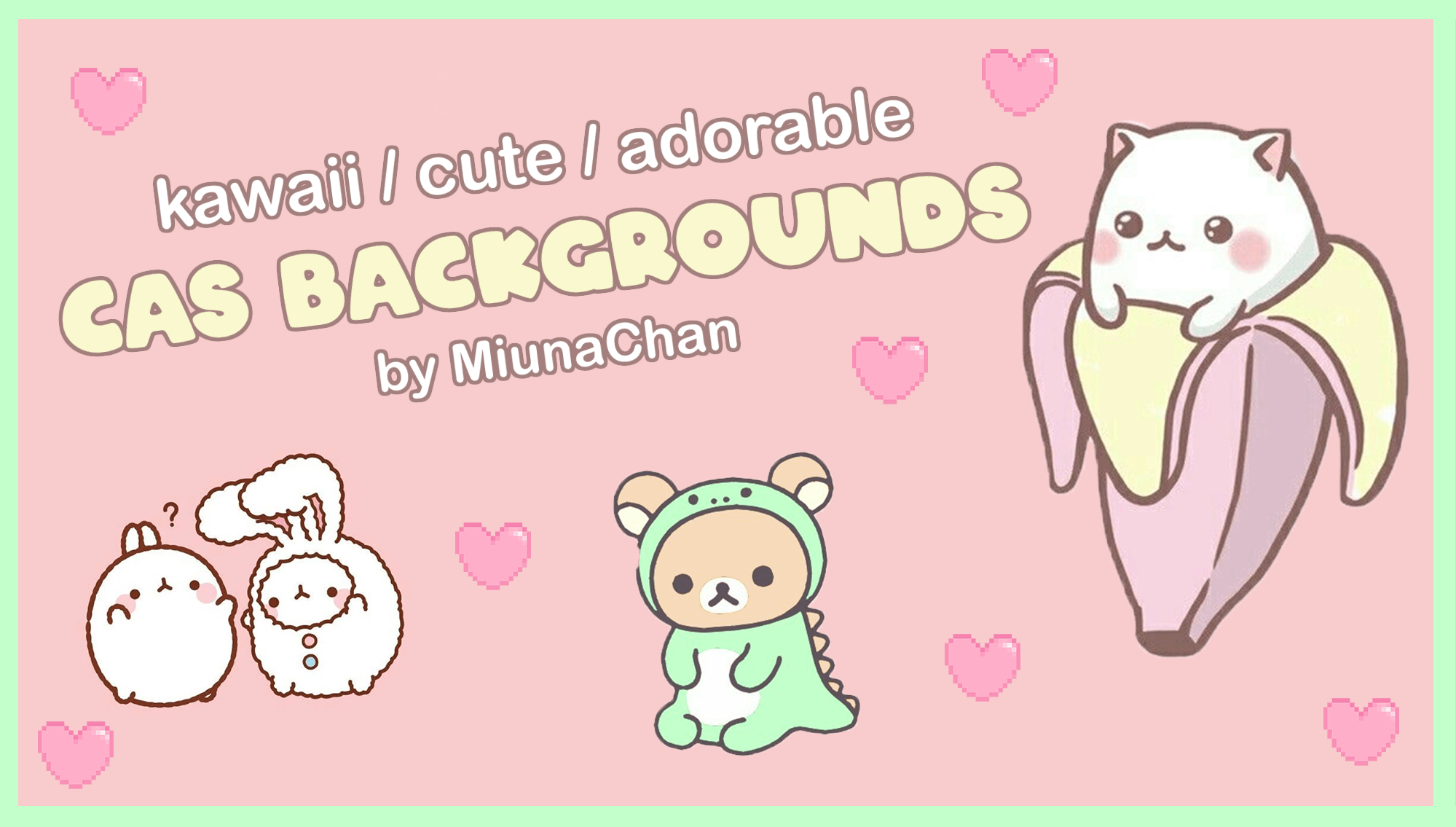 1999x1135 MEGA PACK* kawaii CAS background (x20) Sims 4 Catalog