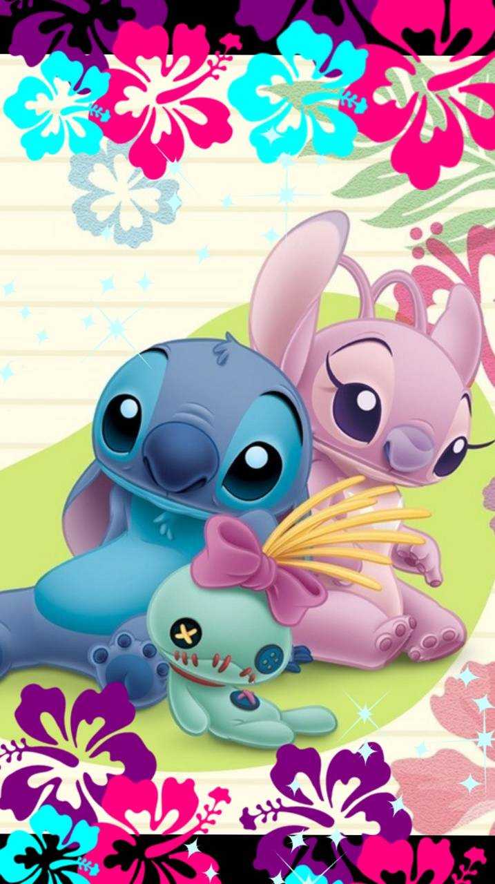 717x1280 4K Stitch Wallpaper