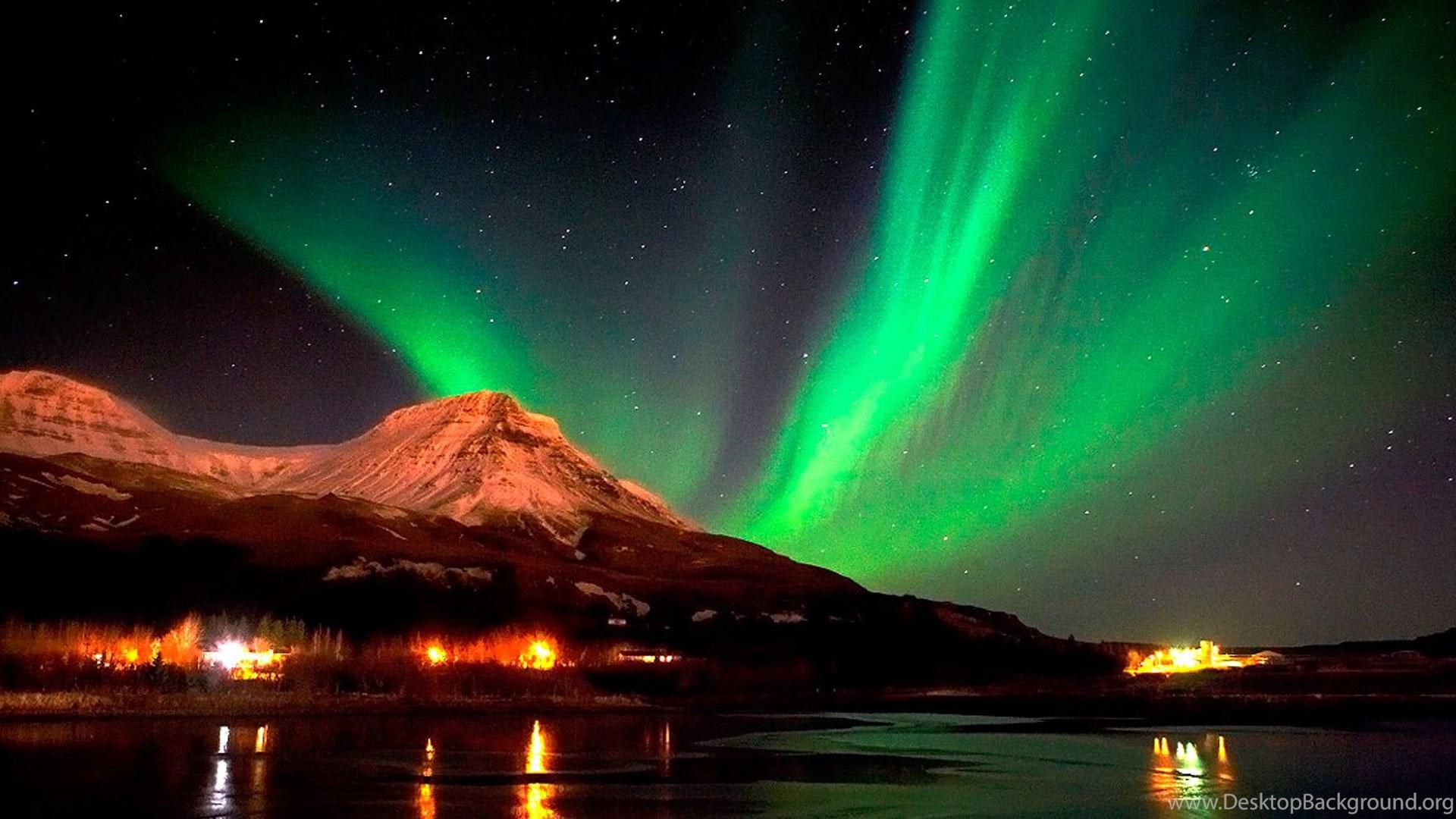 1920x1080 Northern Lights HD Wallpaper Desktop Background
