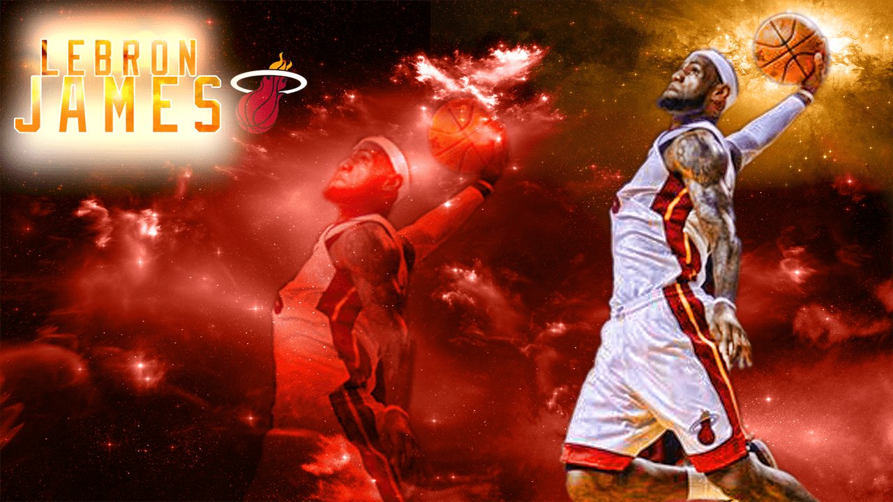 LeBron James Heat Wallpapers - Top Free LeBron James Heat Backgrounds ...