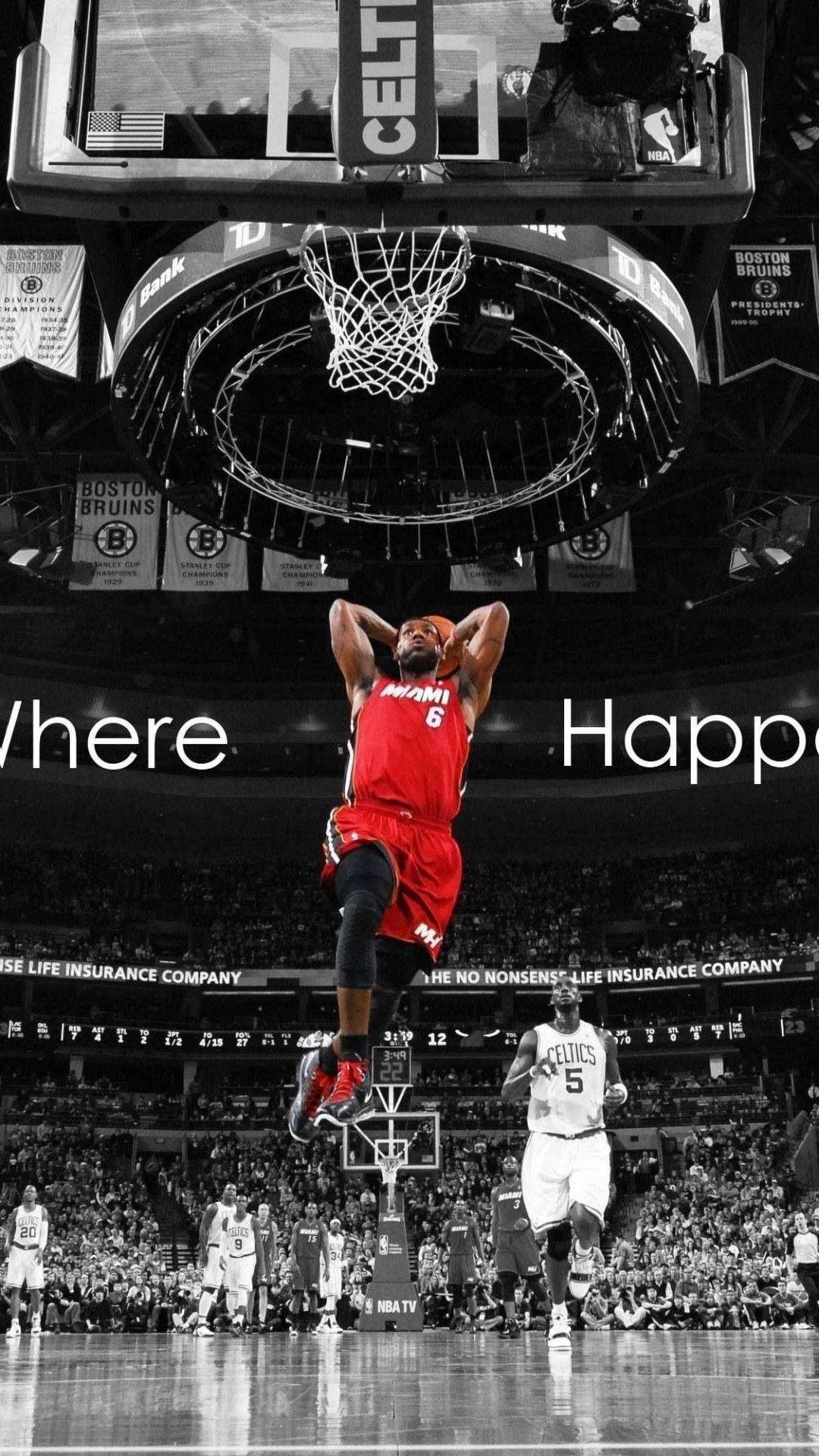 1080x1920 basketball wallpaper, NBA, 4K, LeBron James, Miami Heat • Wallpaper For You HD Wallpaper For Desktop & Mobile