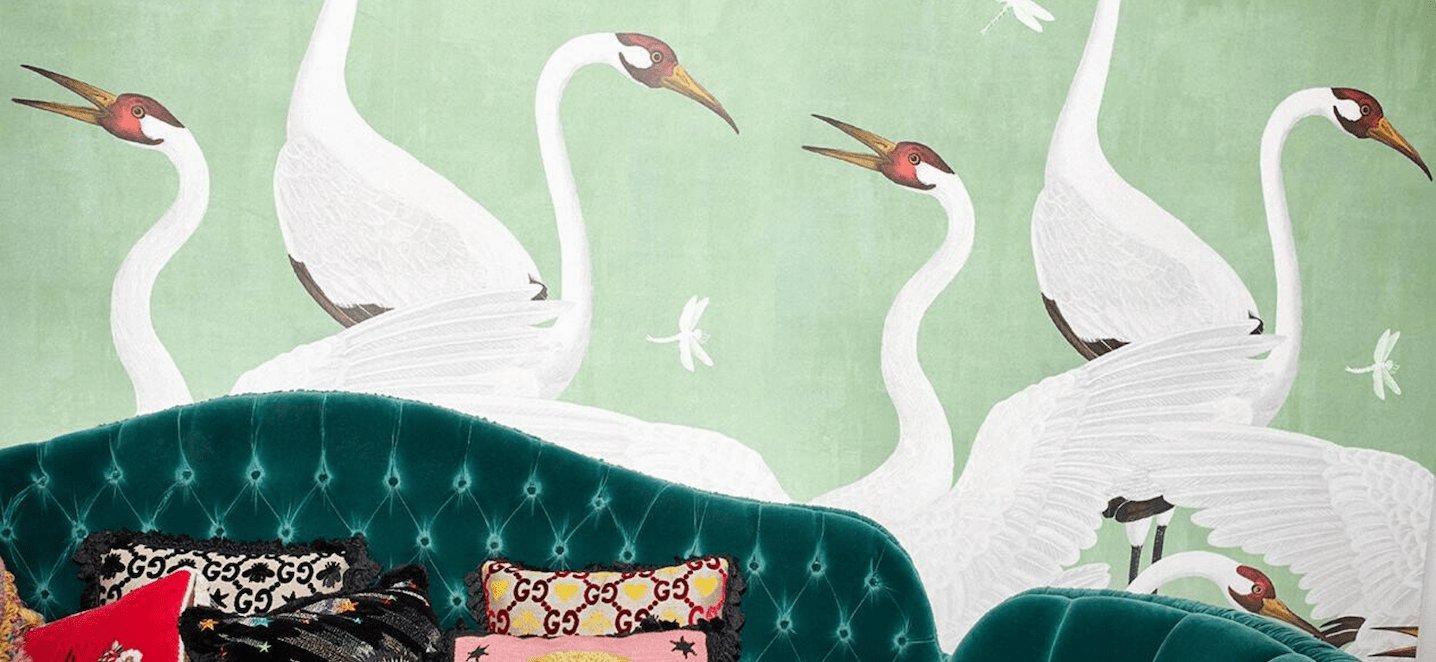 1436x662 The Fashion Houses Rolling Out Designer Wallpaper for Luxury Interiors