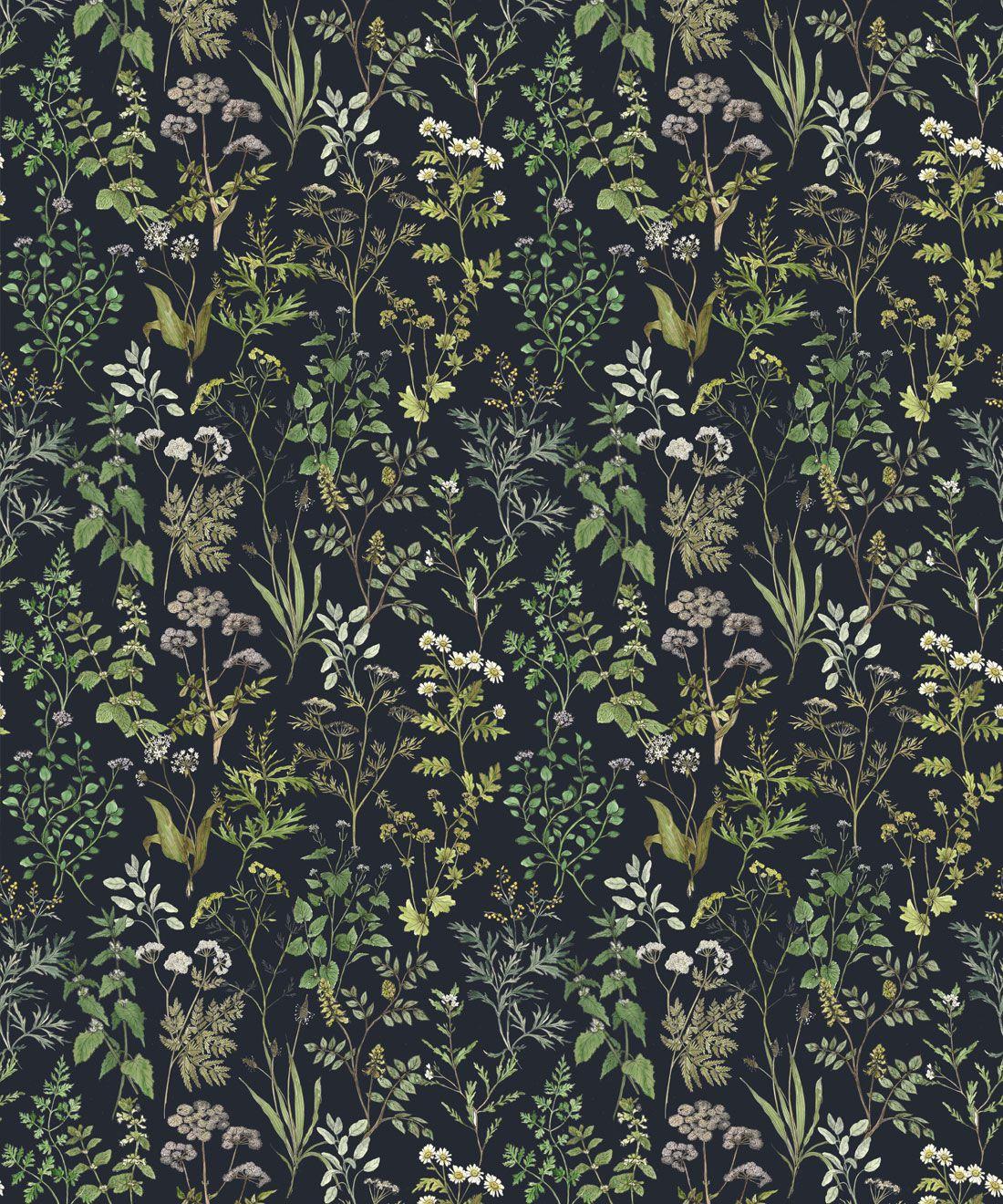 1100x1320 Herbarium Herbs Wallpaper • Botanical Wallpaper USA