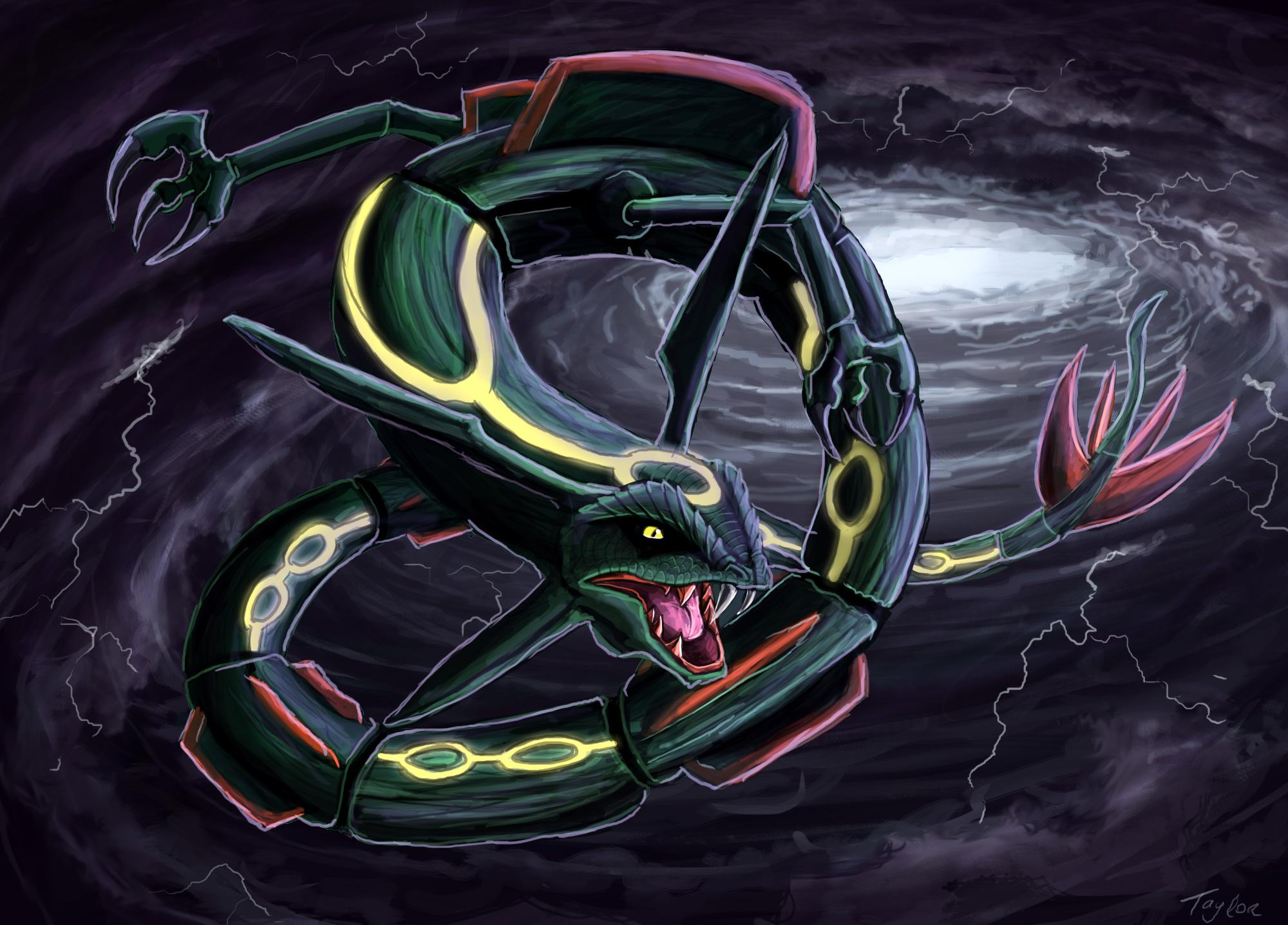 2000x1437 Wallpaper Rayquaza Wallpaper HD