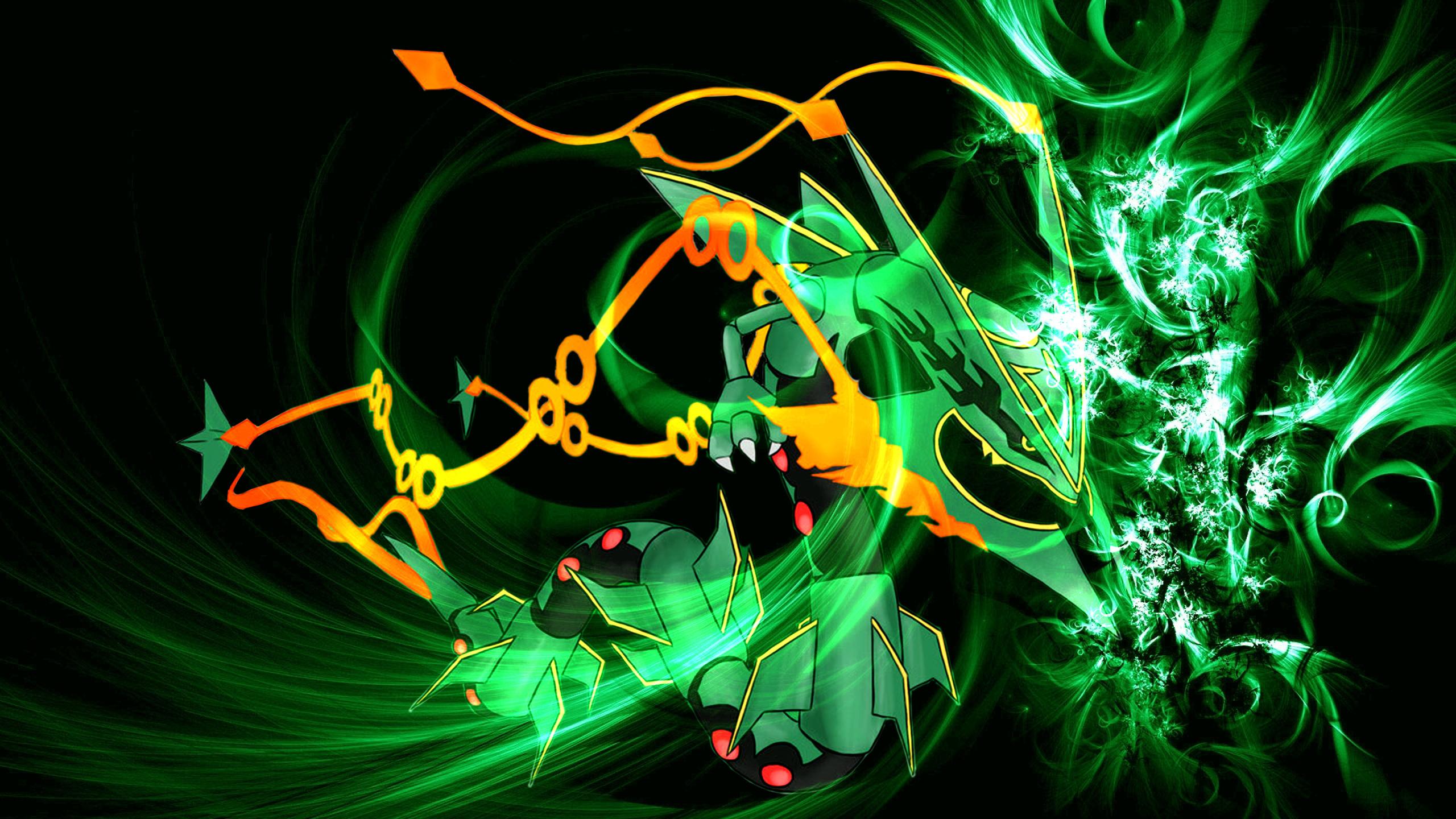 2560x1440 Mega Rayquaza 4k
