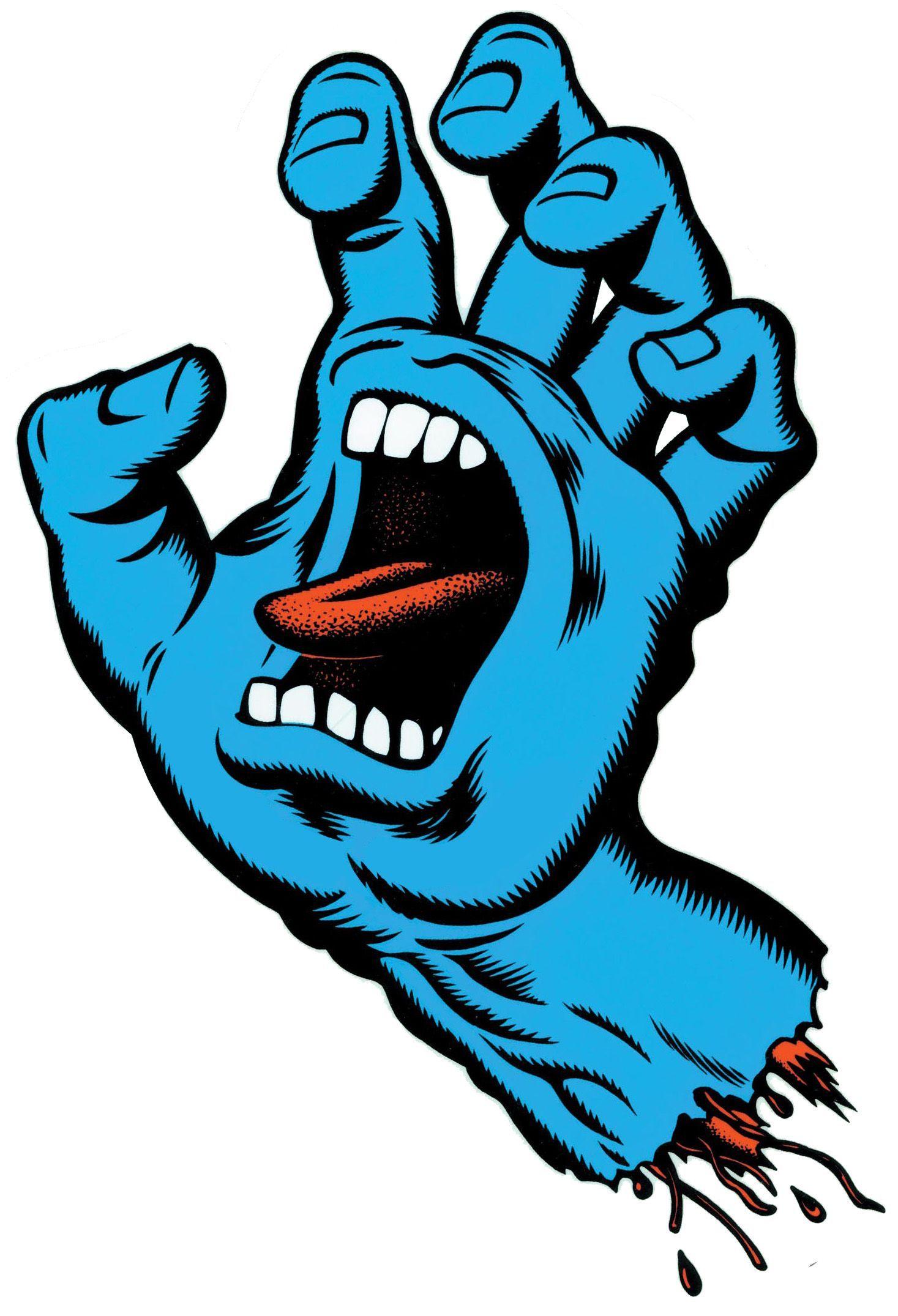 1467x2151 Santa Cruz Screaming Hand Wallpaper