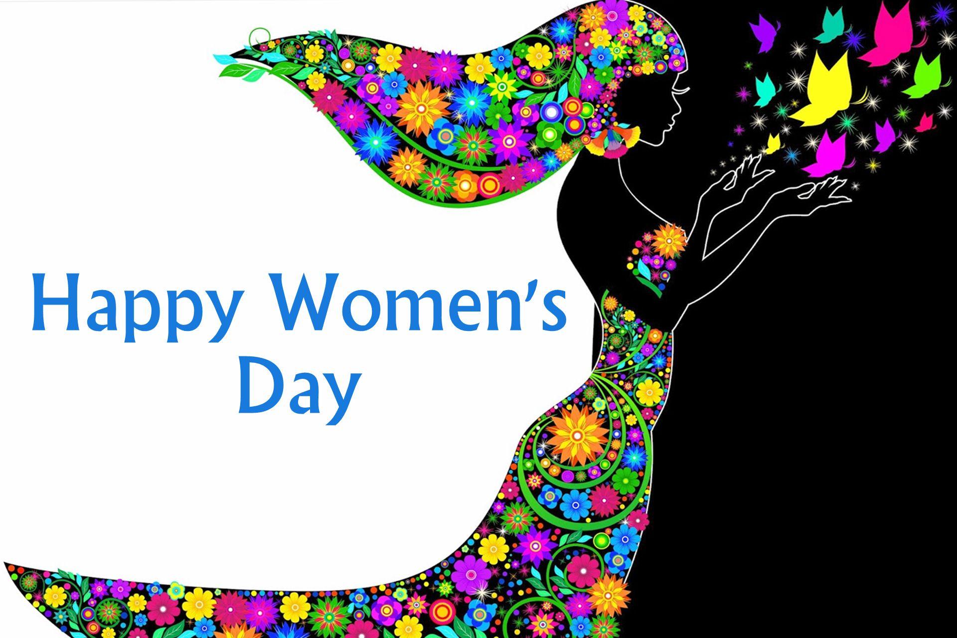 1920x1280 Happy Women's Day Clipart