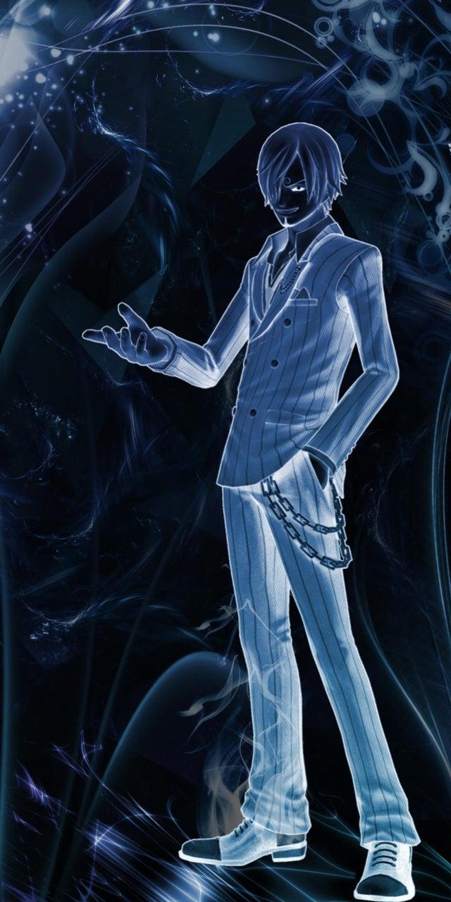 640x1280 Black Leg Vinsmoke Sanji Phone Wallpaper