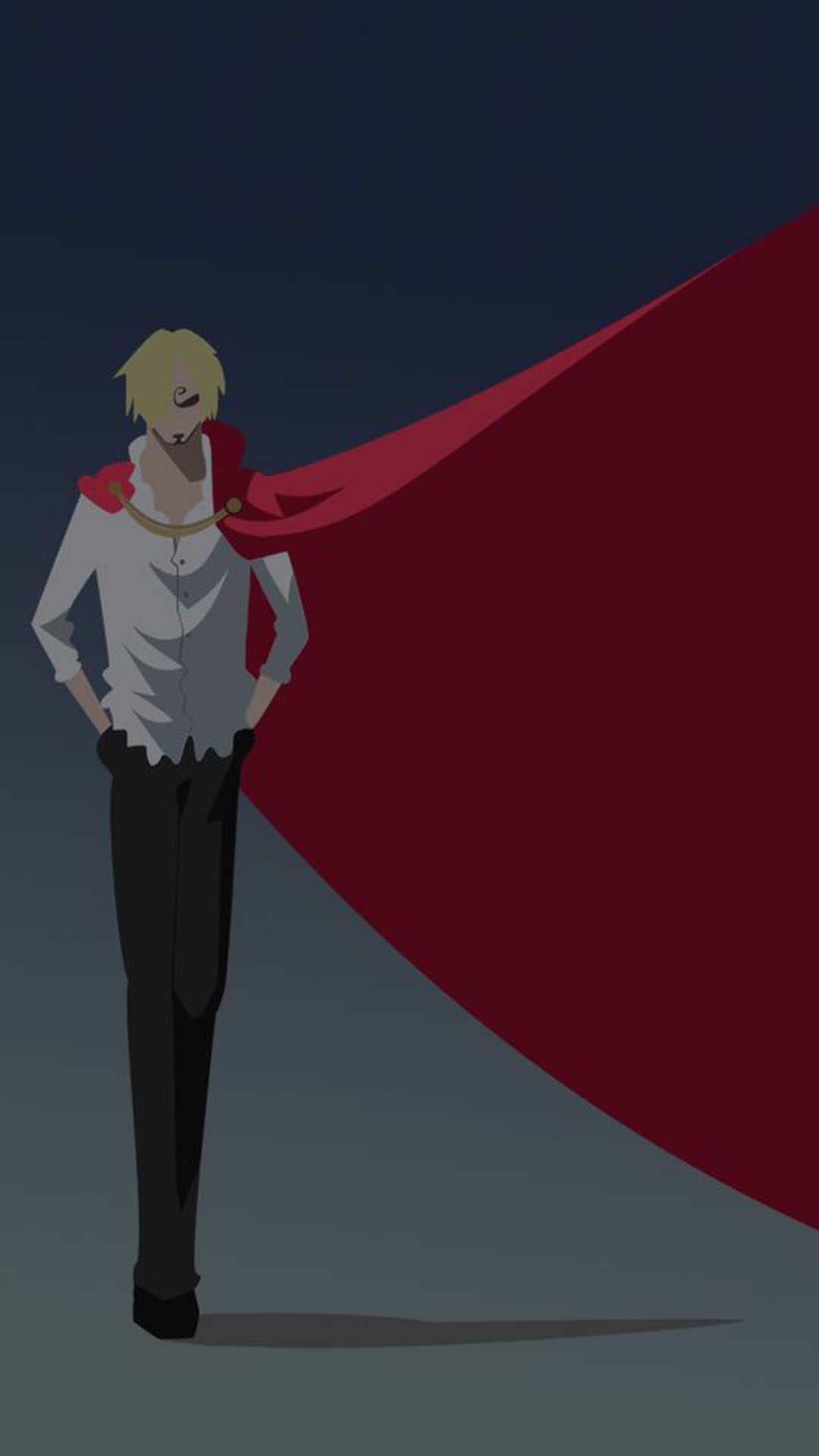 1080x1920 Sanji Minimalist Wallpaper