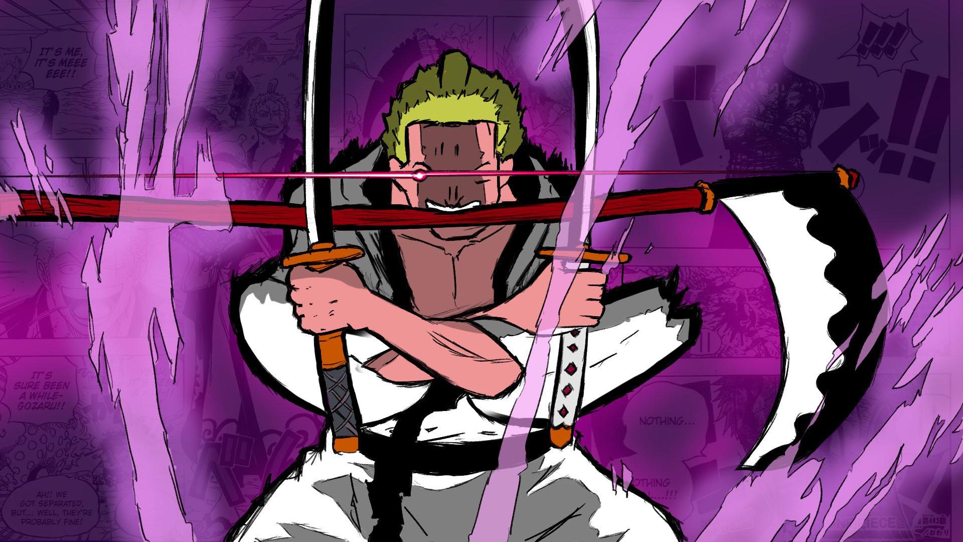 Live Wallpaper 4K Zoro Purgatory Onigiri 