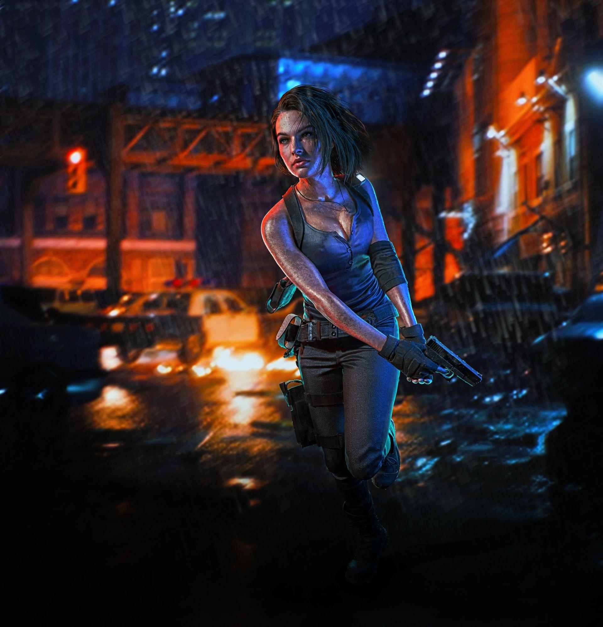 1920x1996 jill valentine Evil Wallpaper