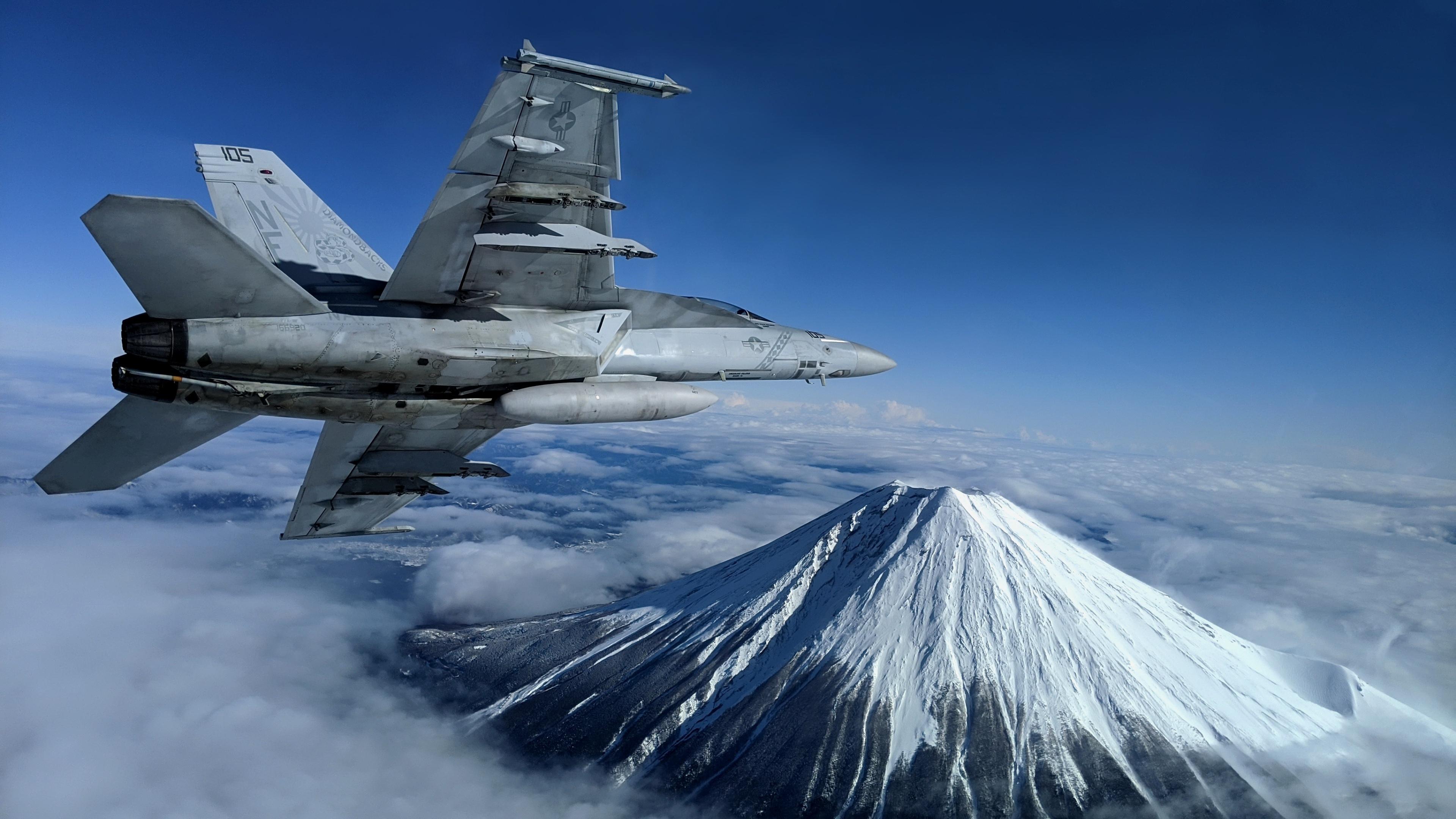 3840x2160 Aircraft, Boeing F A 18E F Super Hornet Wallpaper & Background Image