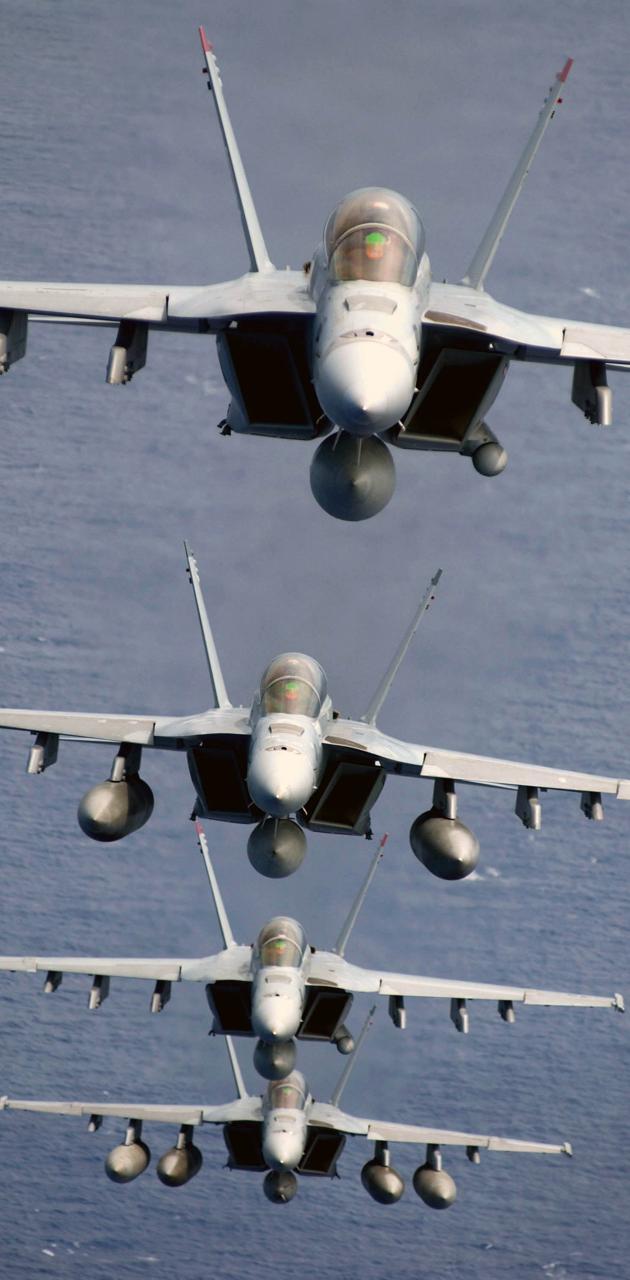630x1280 F 18 Super Hornet Wallpaper