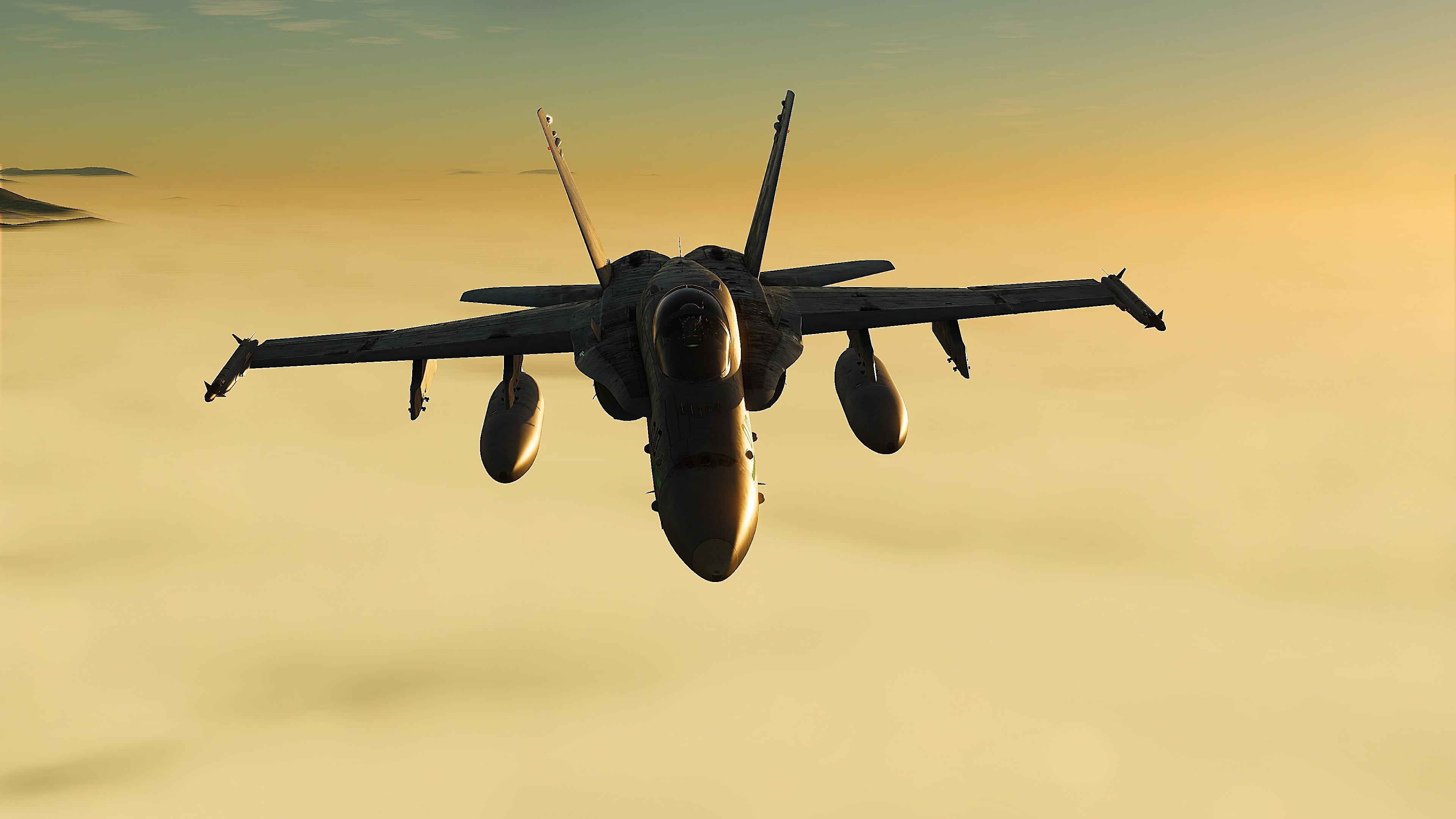 3840x2160 F 18 Hornet Wallpaper