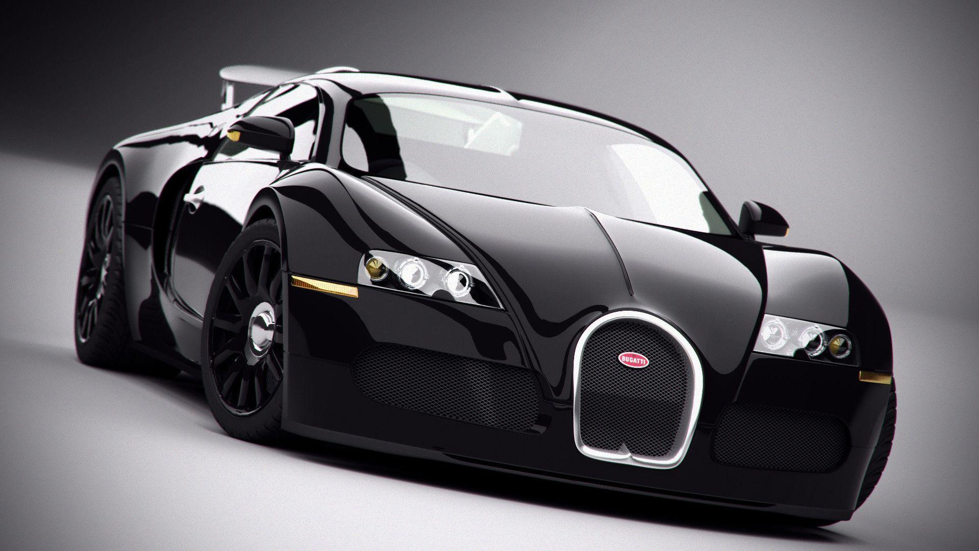 Black Bugatti Wallpaper Hd