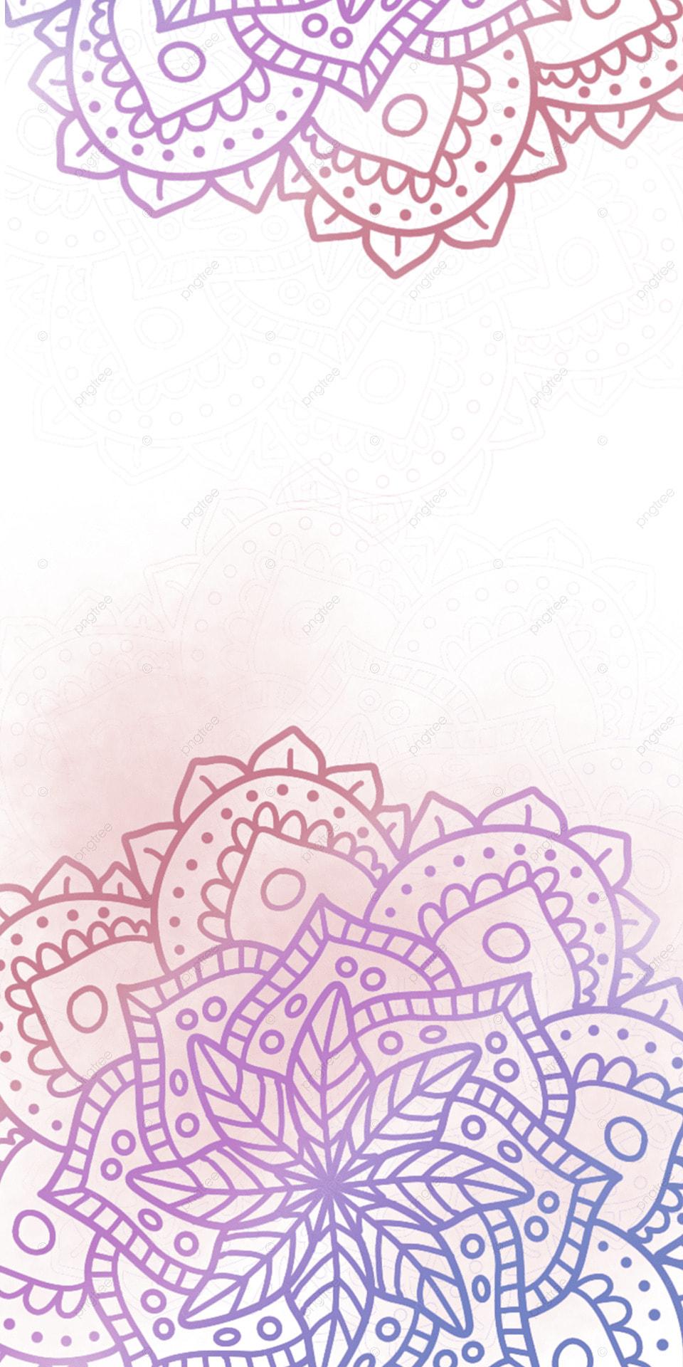 960x1920 Purple Mandala Pattern Phone Wallpaper Background, Mandala, Indian Mandala, Decoration Background Image for Free Download