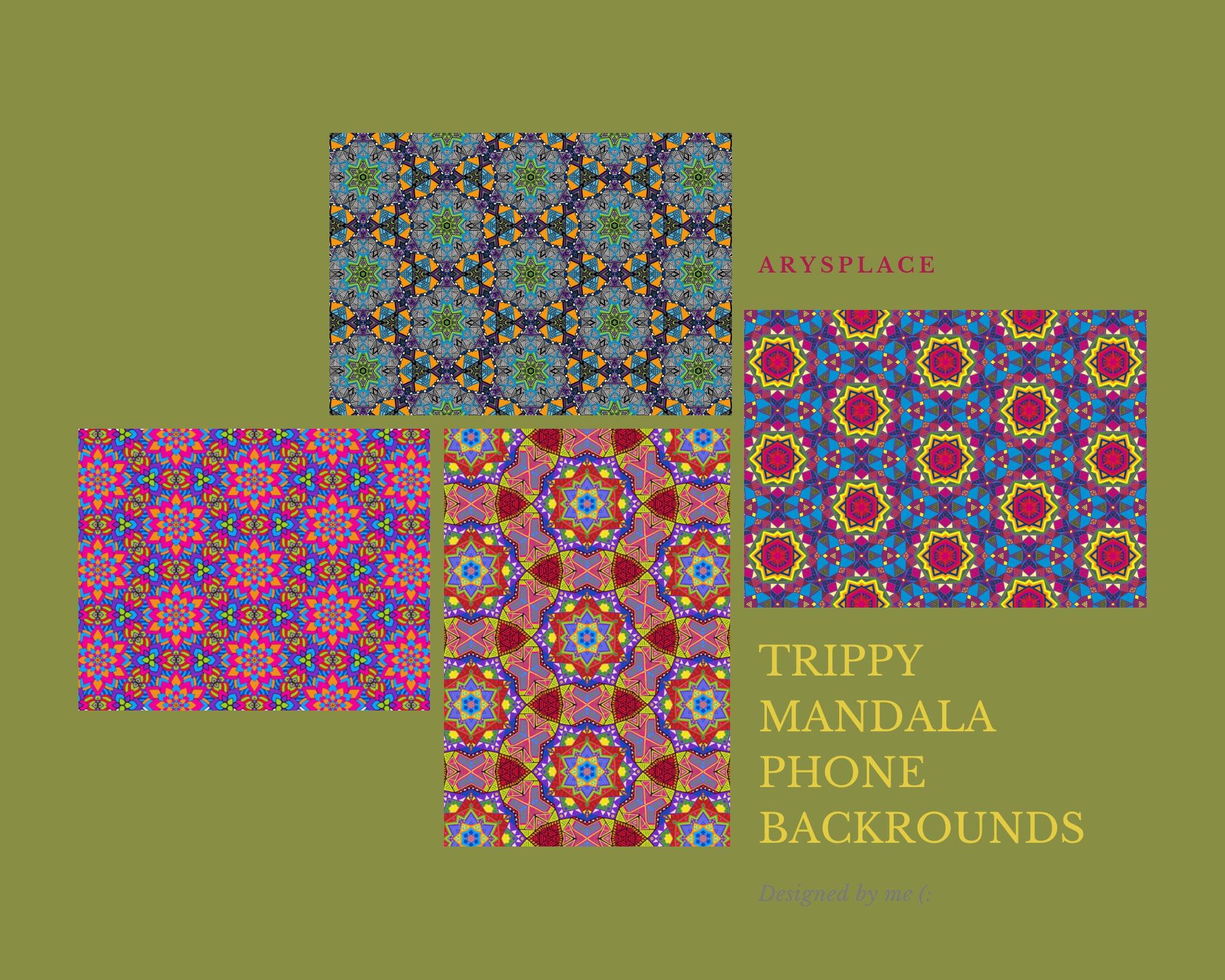 2000x1600 Mandala Kaleidoscope Phone IPad Android Wallpaper