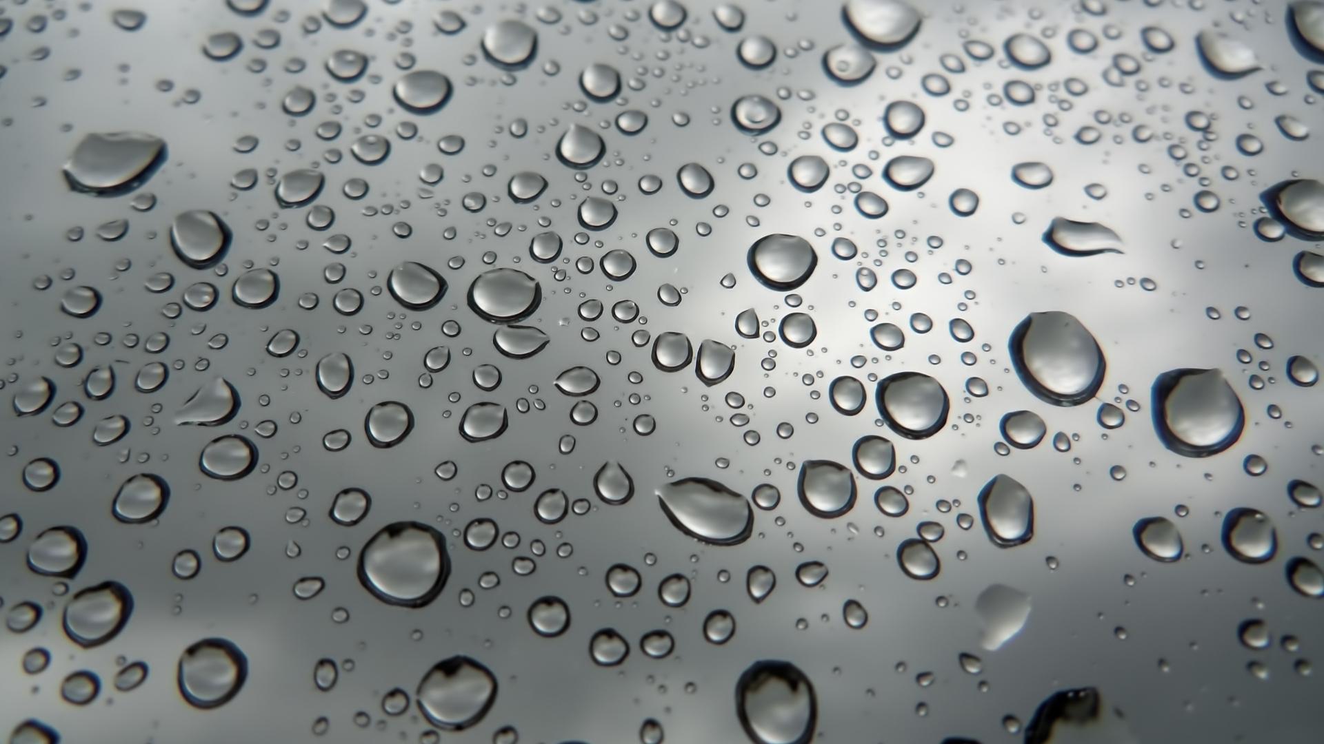 1920x1080 Raindrops Wallpaper