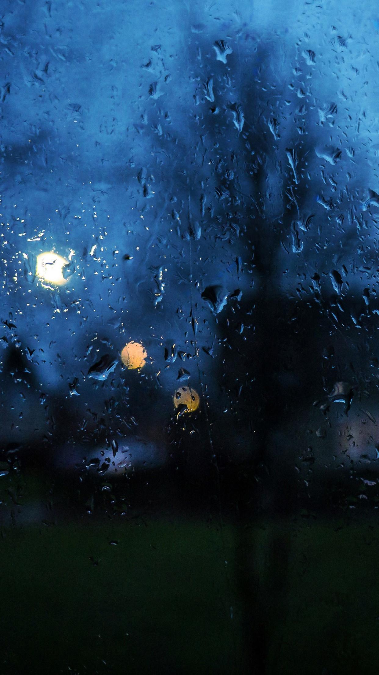 1242x2208 Rainy Day Wallpaper Image