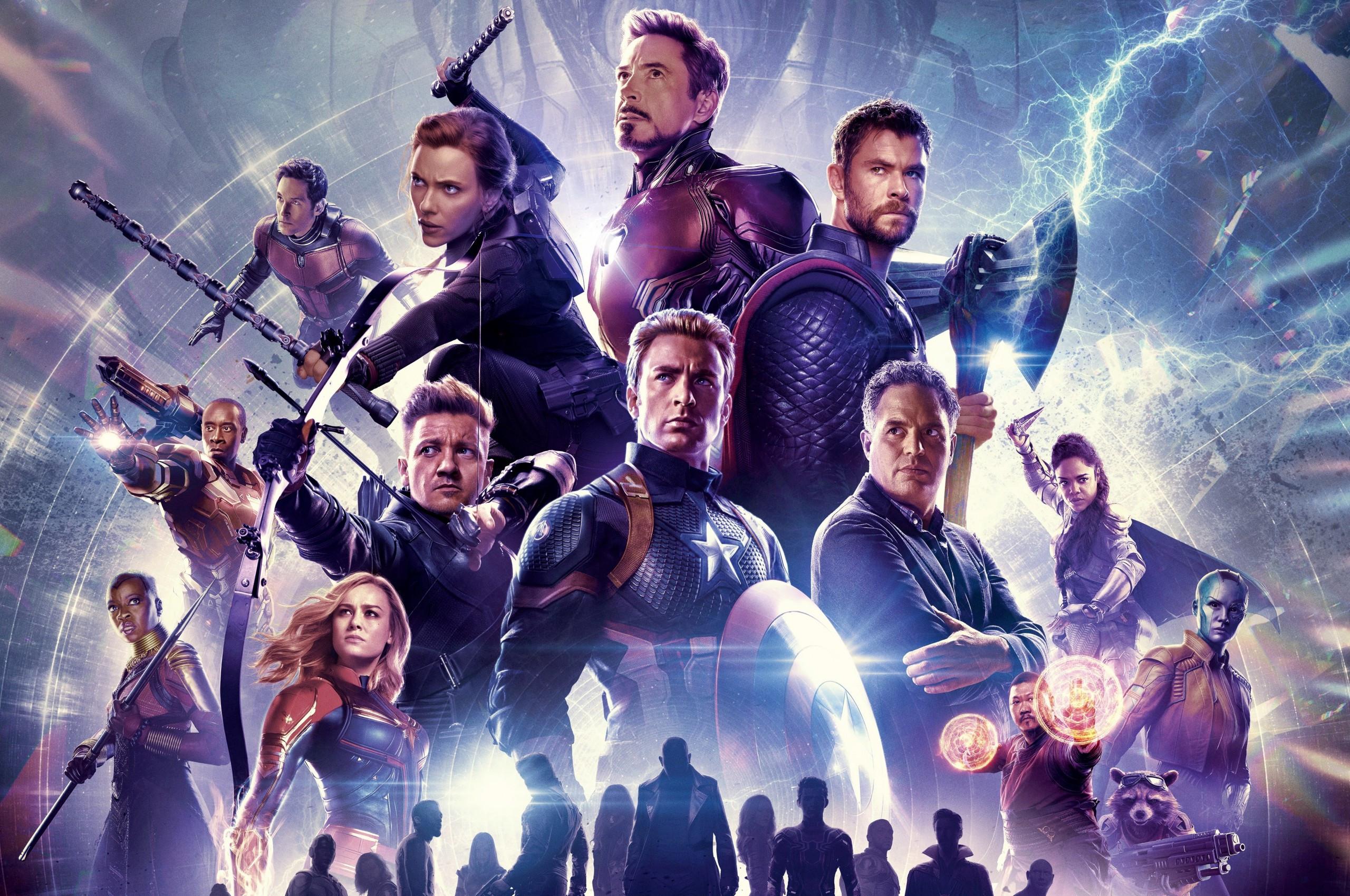 2560x1700 Download 2560x1700 Avengers: Endgame, Poster, Superheroes, Thor, Captain America, Iron Man Wallpaper for Chromebook Pixel