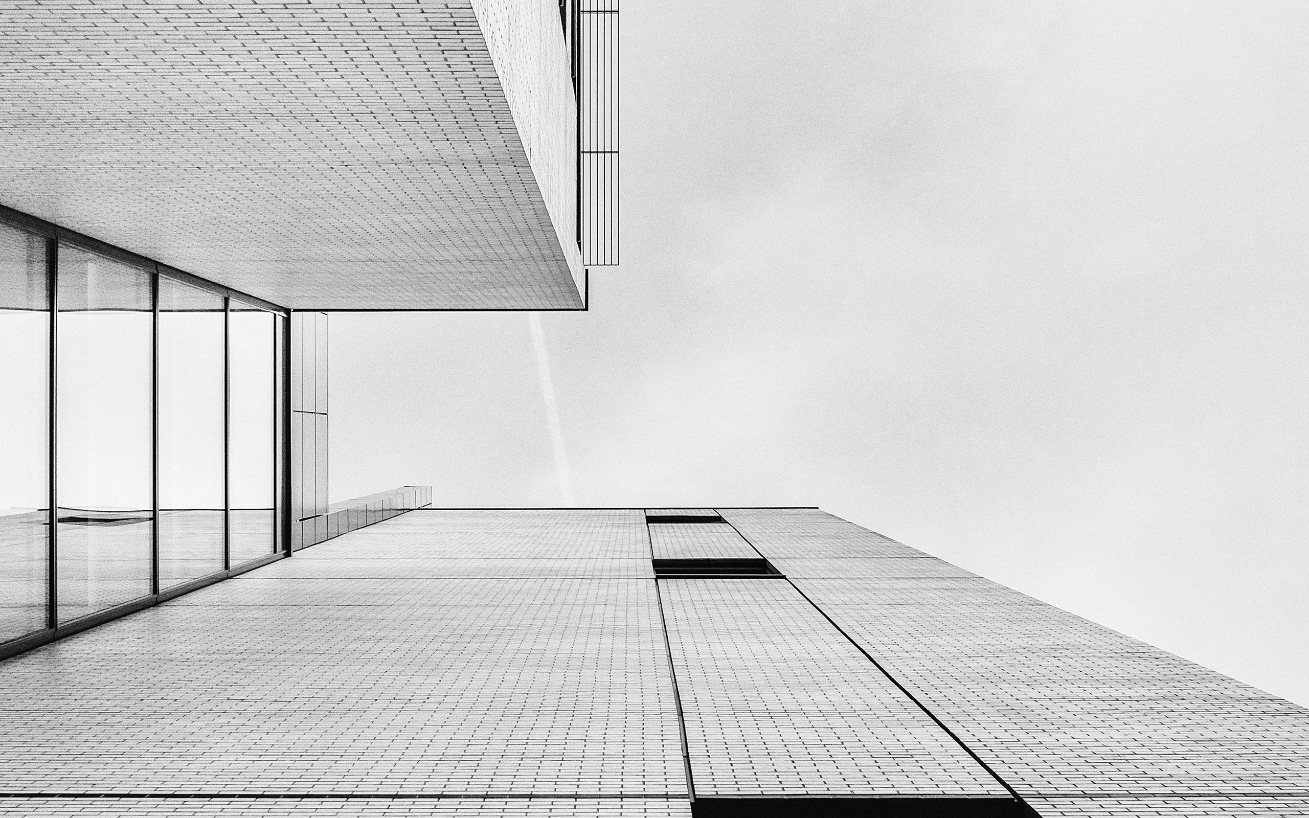 2560x1600 Architecture Art Bw Gray City Wallpaper