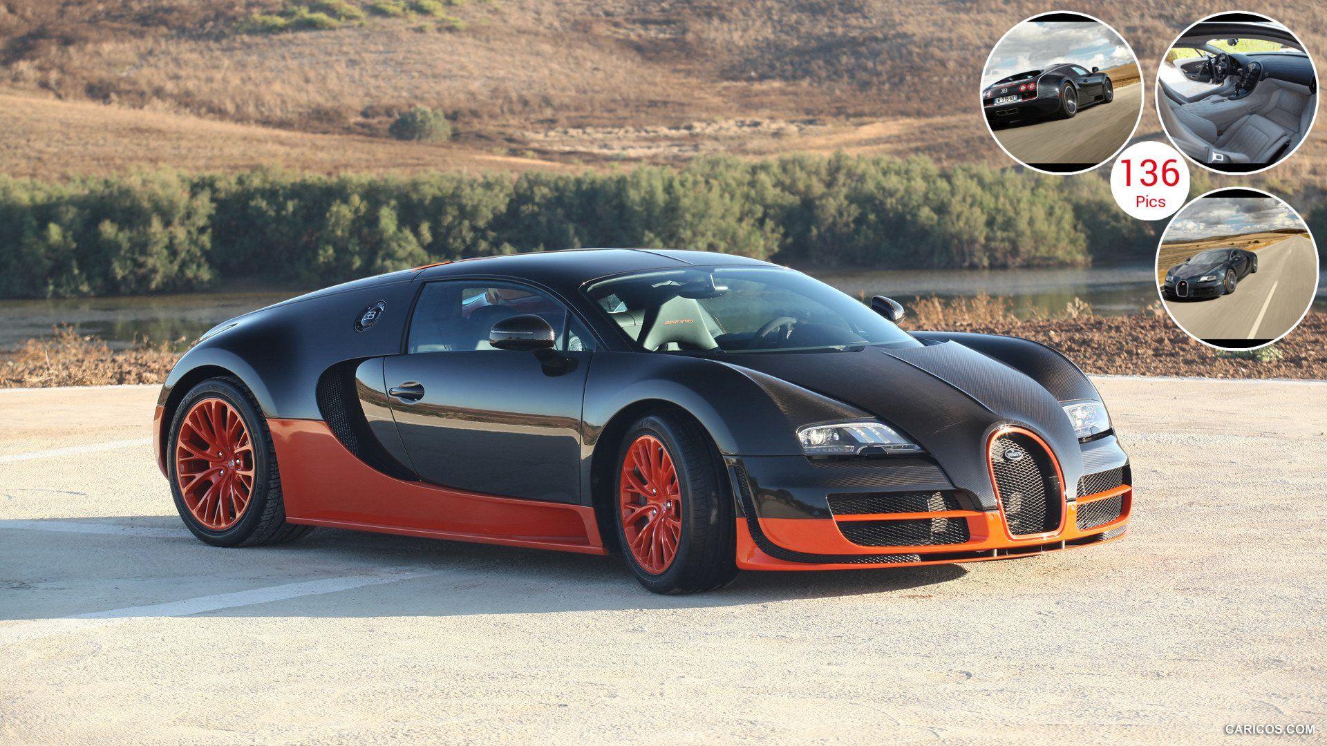 1920x1080 Bugatti Veyron Super Sport & Black. HD Wallpaper