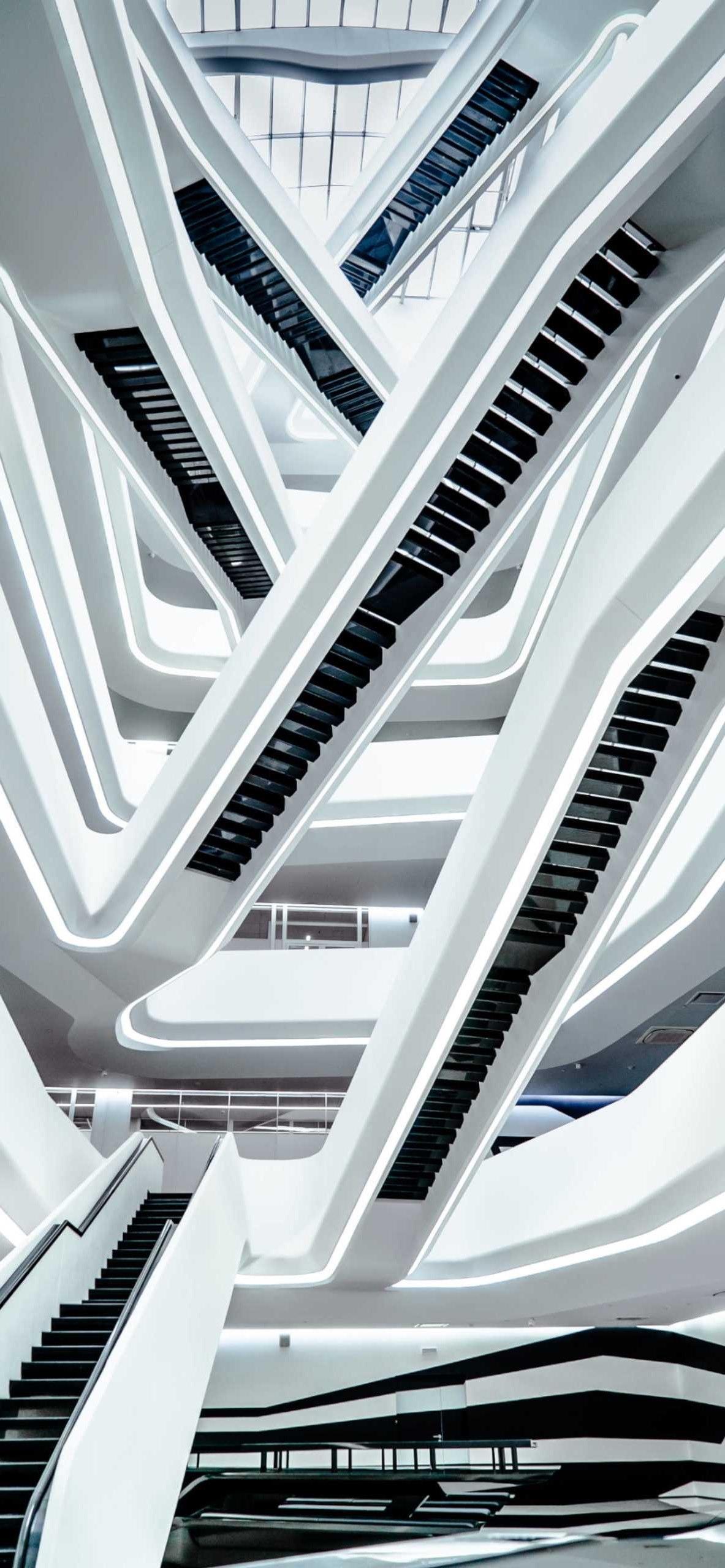 1183x2560 Architecture Wallpaper art: Free HD Download