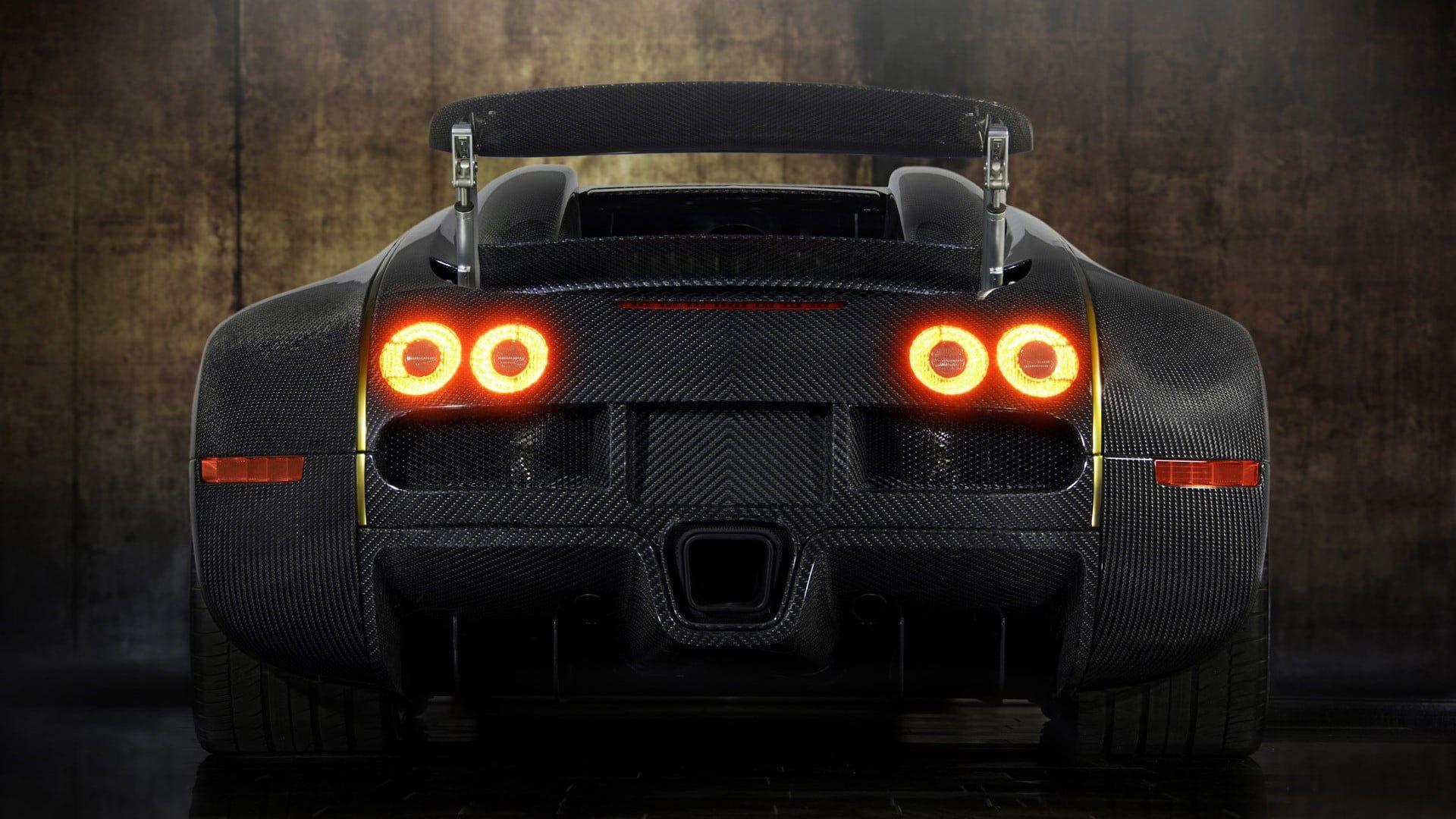 1920x1080 Gray and black radio, Bugatti Veyron, car, carbon fiber, sports car