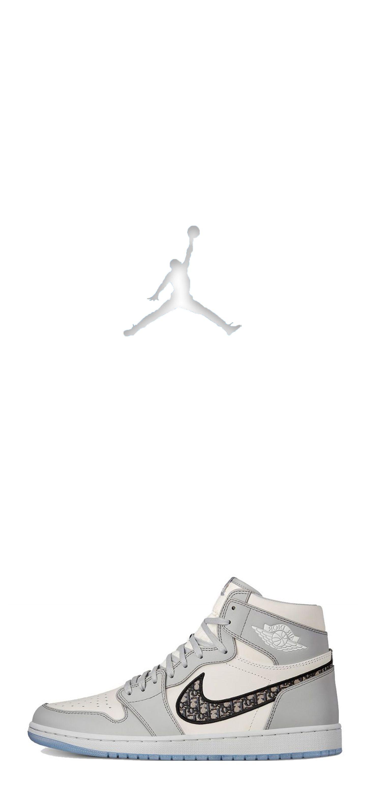 1436x3113 Air Jordan 1 (Dior). Nike air jordan shoes men, Sneakers wallpaper, Shoes wallpaper