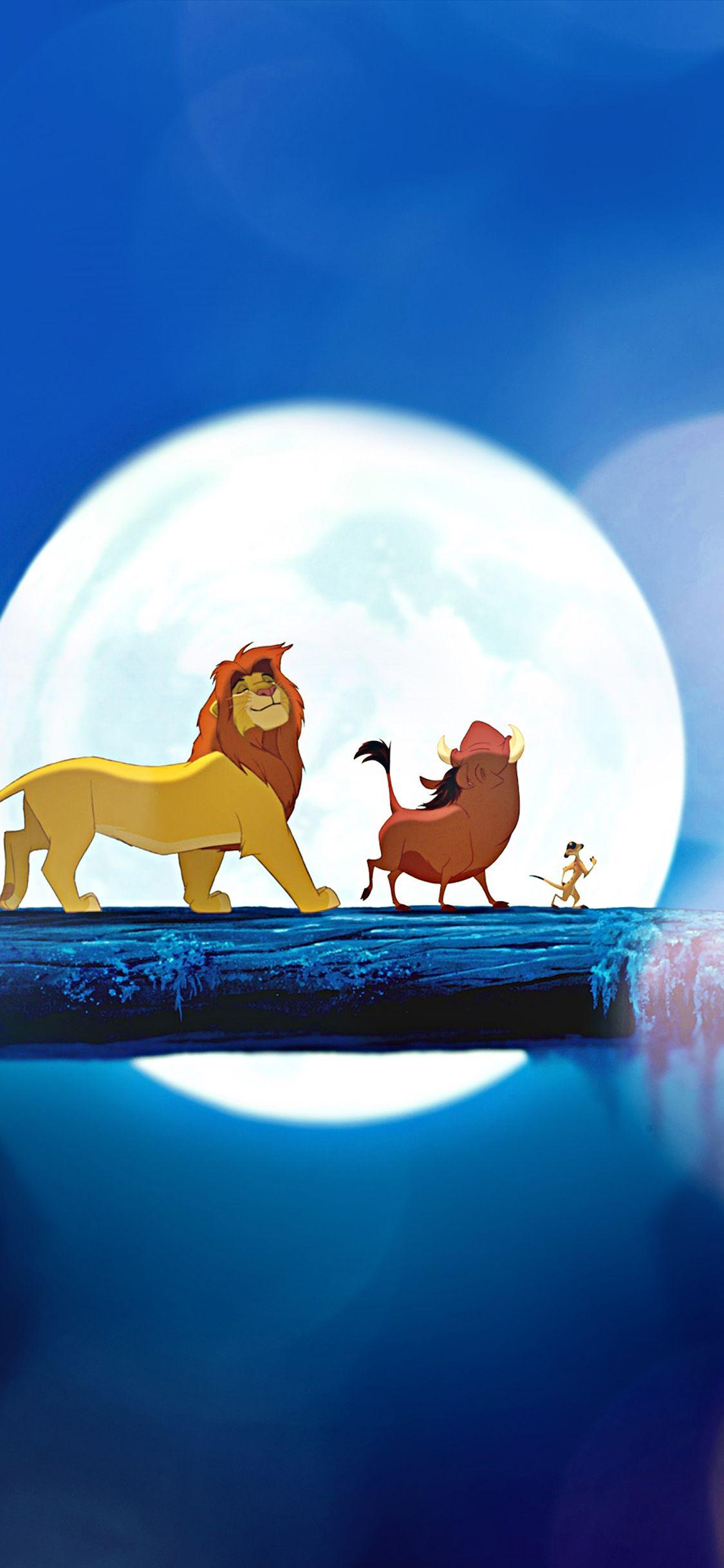 1125x2436 Lion King iPhone Wallpaper