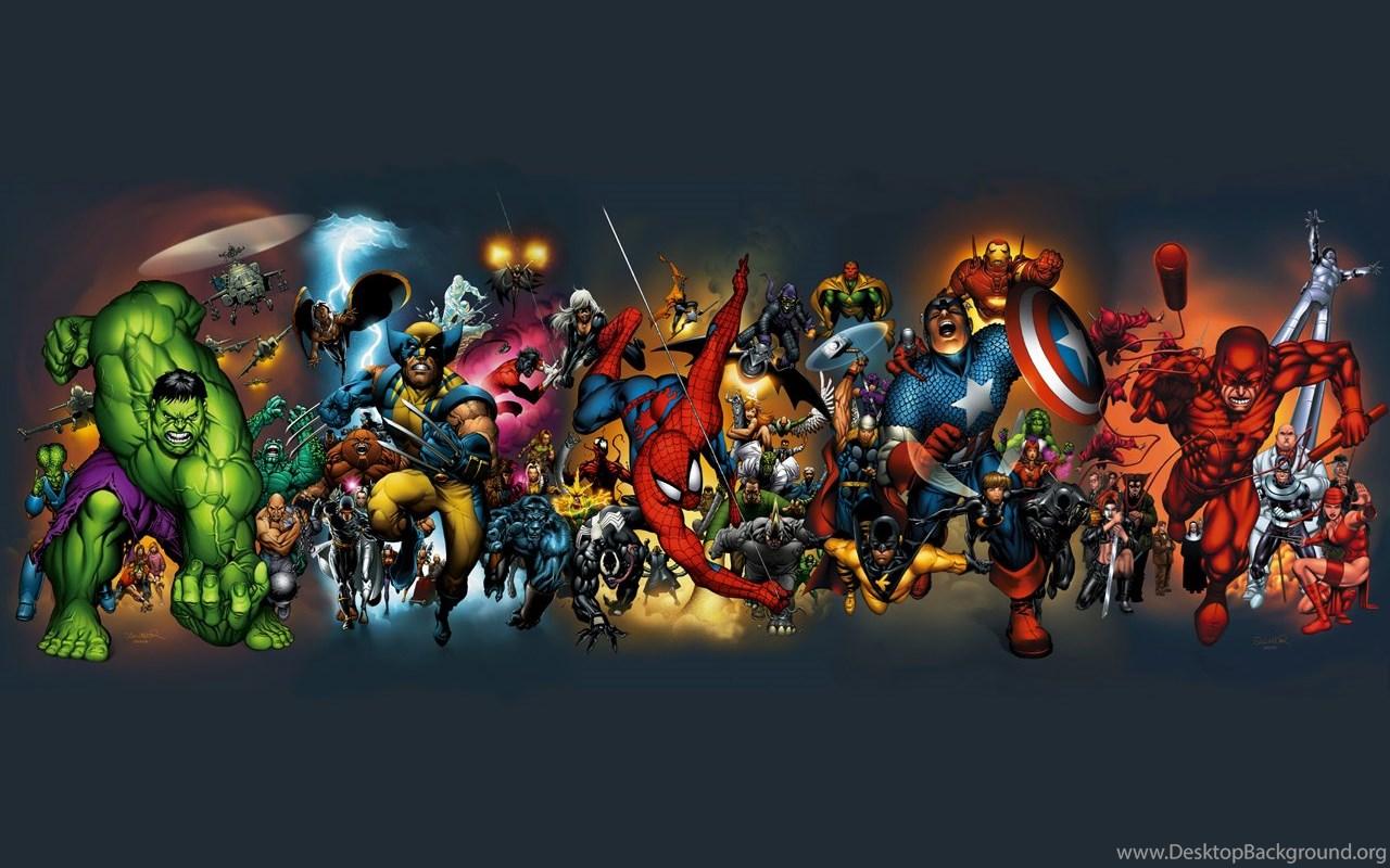 Marvel and DC Comics Wallpapers - Top Free Marvel and DC Comics ...