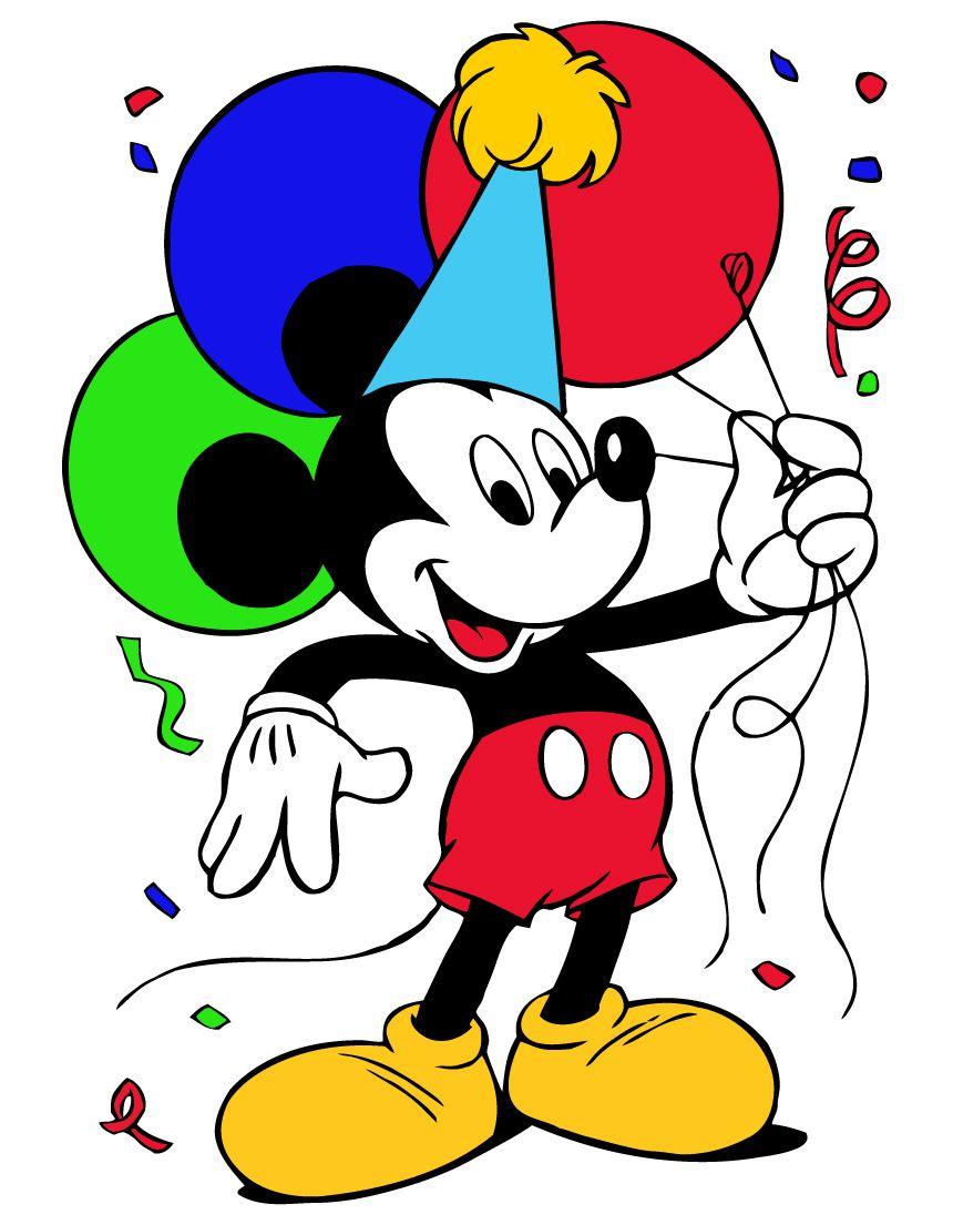 860x1105 Mickey Mouse Birthday Clipart Clipart Panda Free Clipart Image. Happy birthday mickey mouse, Mickey mouse, Mickey mouse picture
