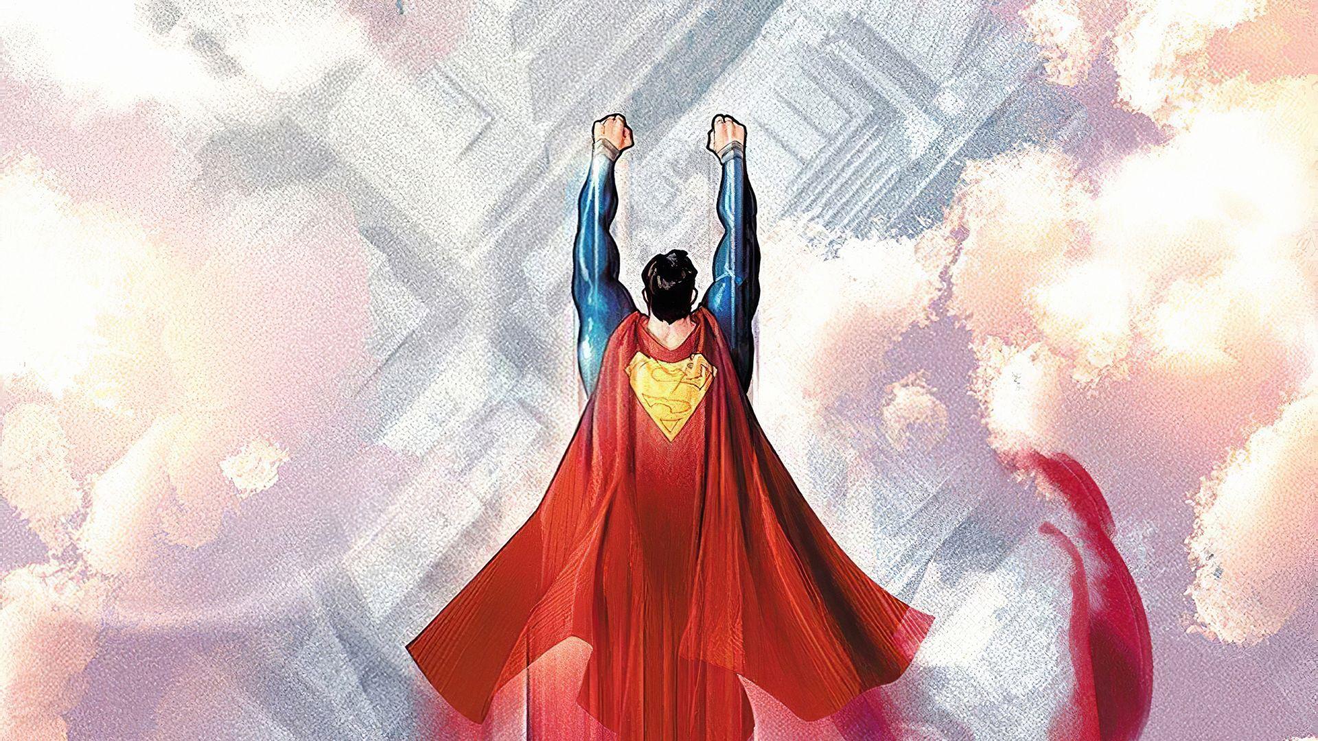 1920x1080 Superman Flying Wallpaper