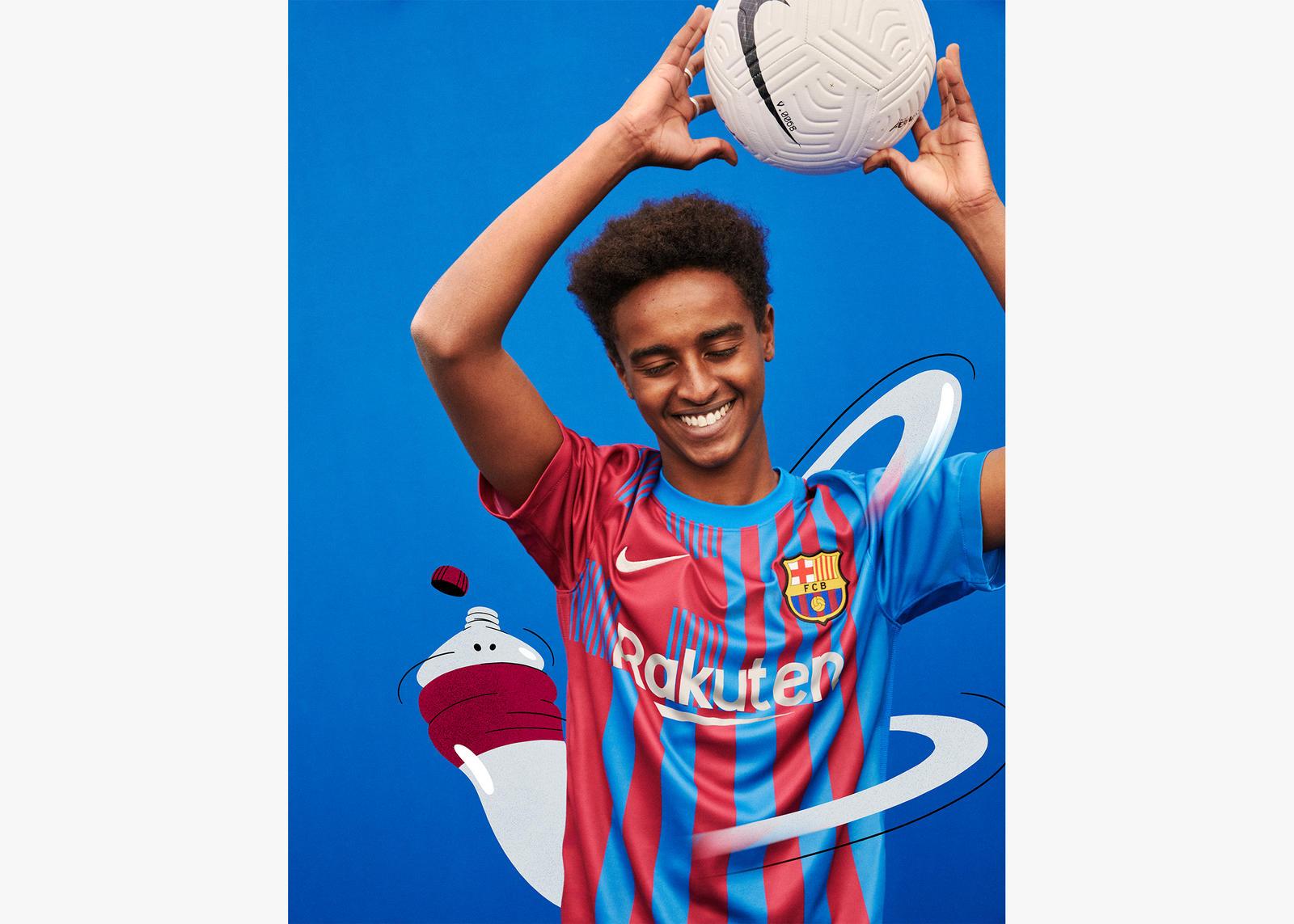 1600x1143 FC Barcelona 2021 2022 Home Kit Official Image Release Date