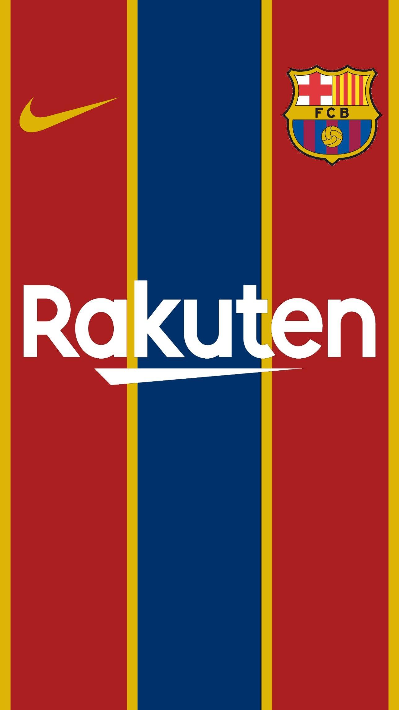 1288x2289 FC Barcelona Jersey Wallpaper