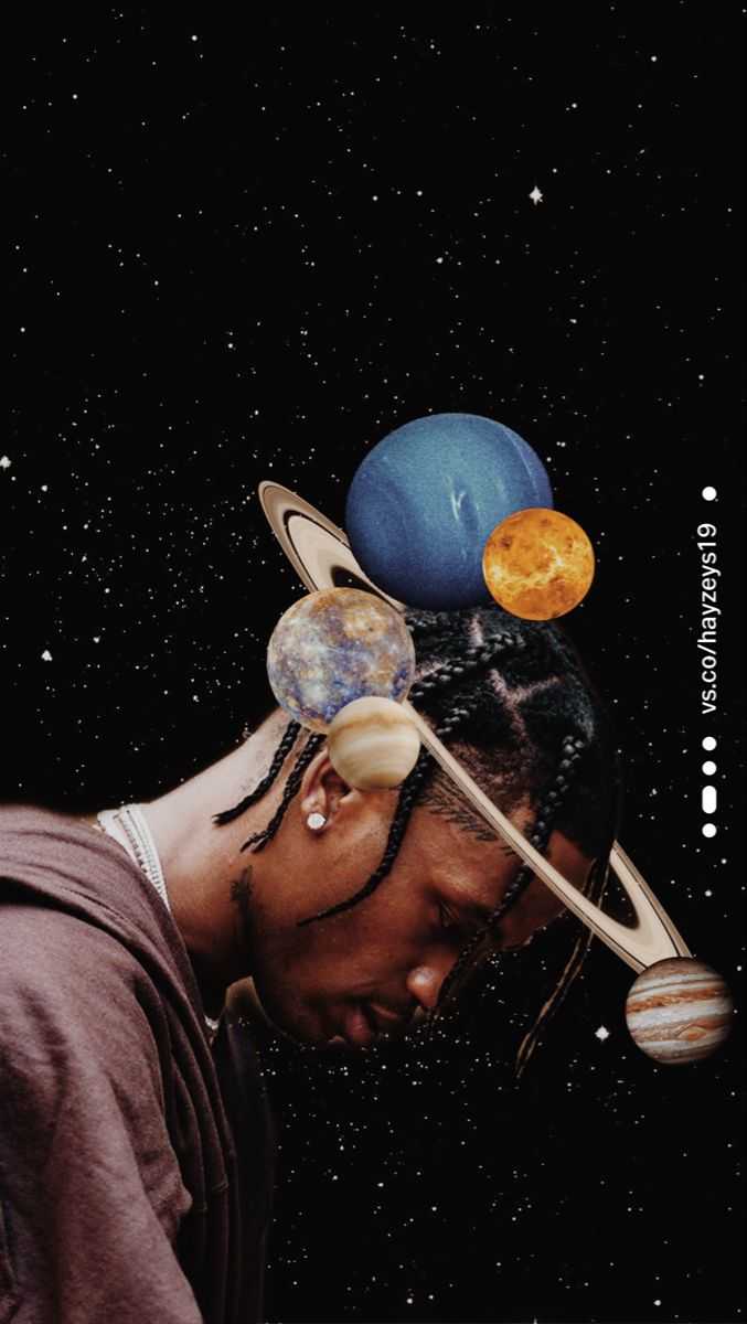 677x1200 Travis Scott Wallpaper