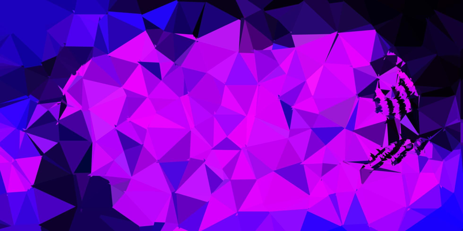 1960x980 Light purple vector geometric polygonal wallpaper