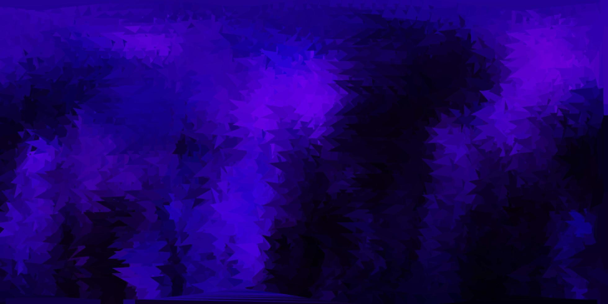 1960x980 Dark purple vector triangle mosaic wallpaper